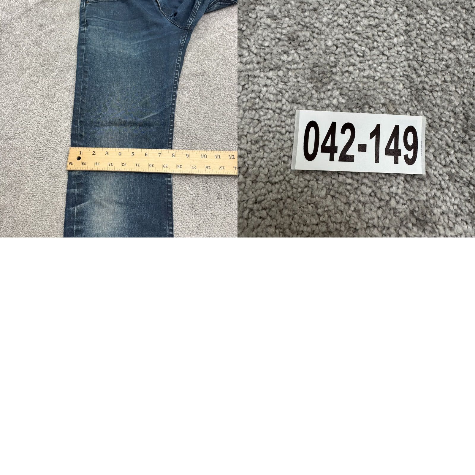 Levi's VINTAGE Levi's 511 Straight Leg Slim Fit Denim Jeans Mens 31x32 Dark Wash Cotton Casual Size US 31 - 10 Thumbnail
