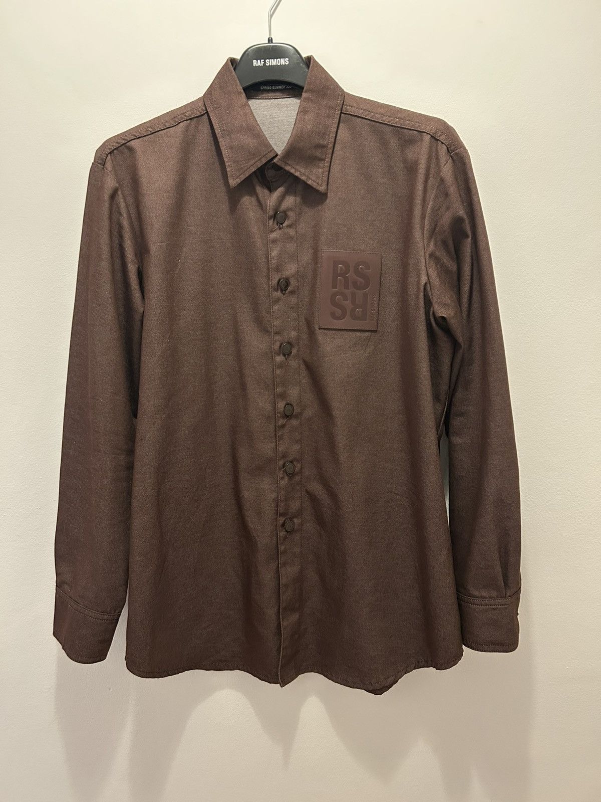 Raf Simons Raf Simons Straight Fit Denim Overshirt Size US S / EU 44-46 / 1 - 1 Thumbnail