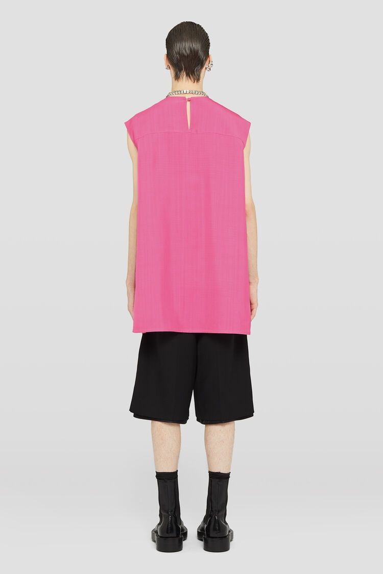 Jil Sander o1w1db10825 Tank Top in Pink Size US L / EU 52-54 / 3 - 4 Thumbnail