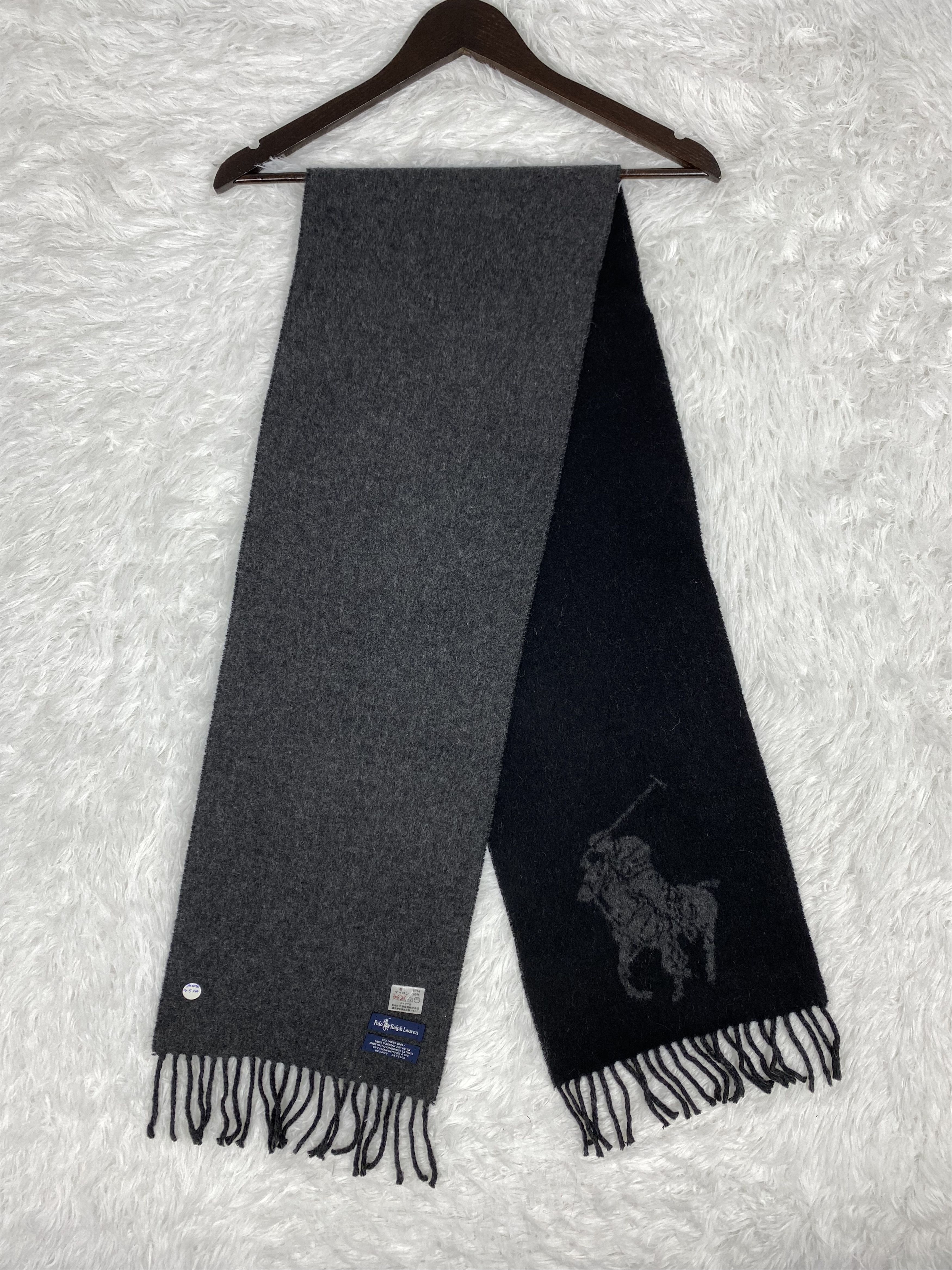 Polo Ralph Lauren Vintage Polo Ralph Luren Scarf / Muffler Neckwear PM0040 Size ONE SIZE - 1 Thumbnail