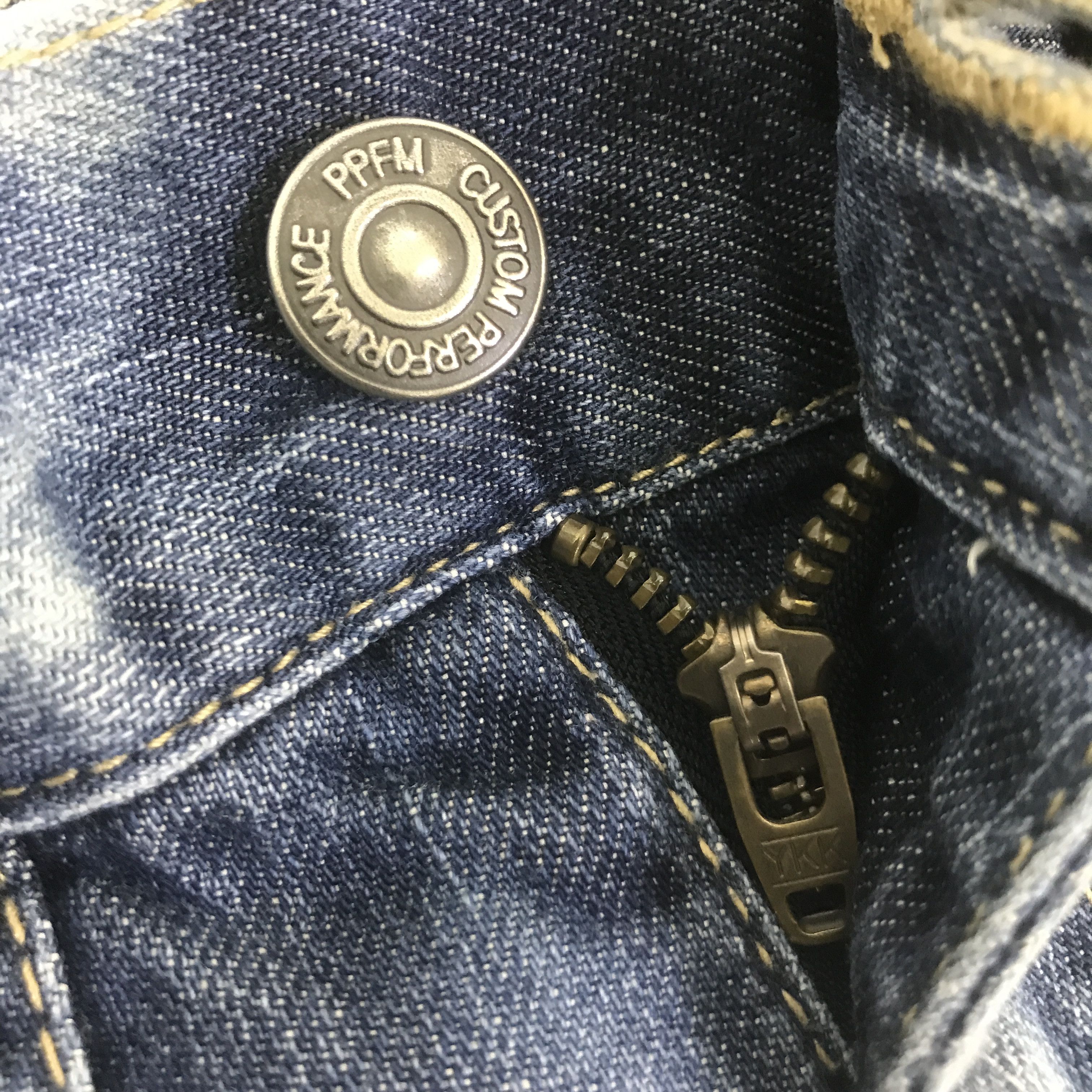 PPFM PPFM JAPAN BANANA DESIGN DENIM PANTSK129B4 Size US 30 / EU 46 - 12 Thumbnail