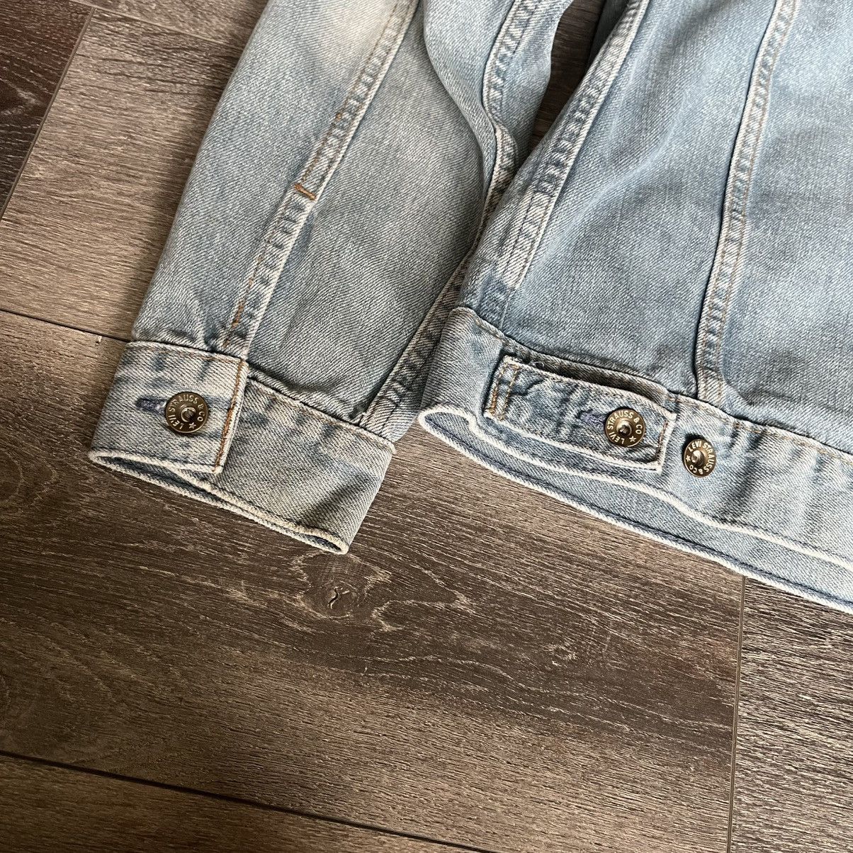 Levi's Vintage 1990s Levi’s 70527-0360 Corduroy Collar Denim Jacket Size US M / EU 48-50 / 2 - 10 Thumbnail
