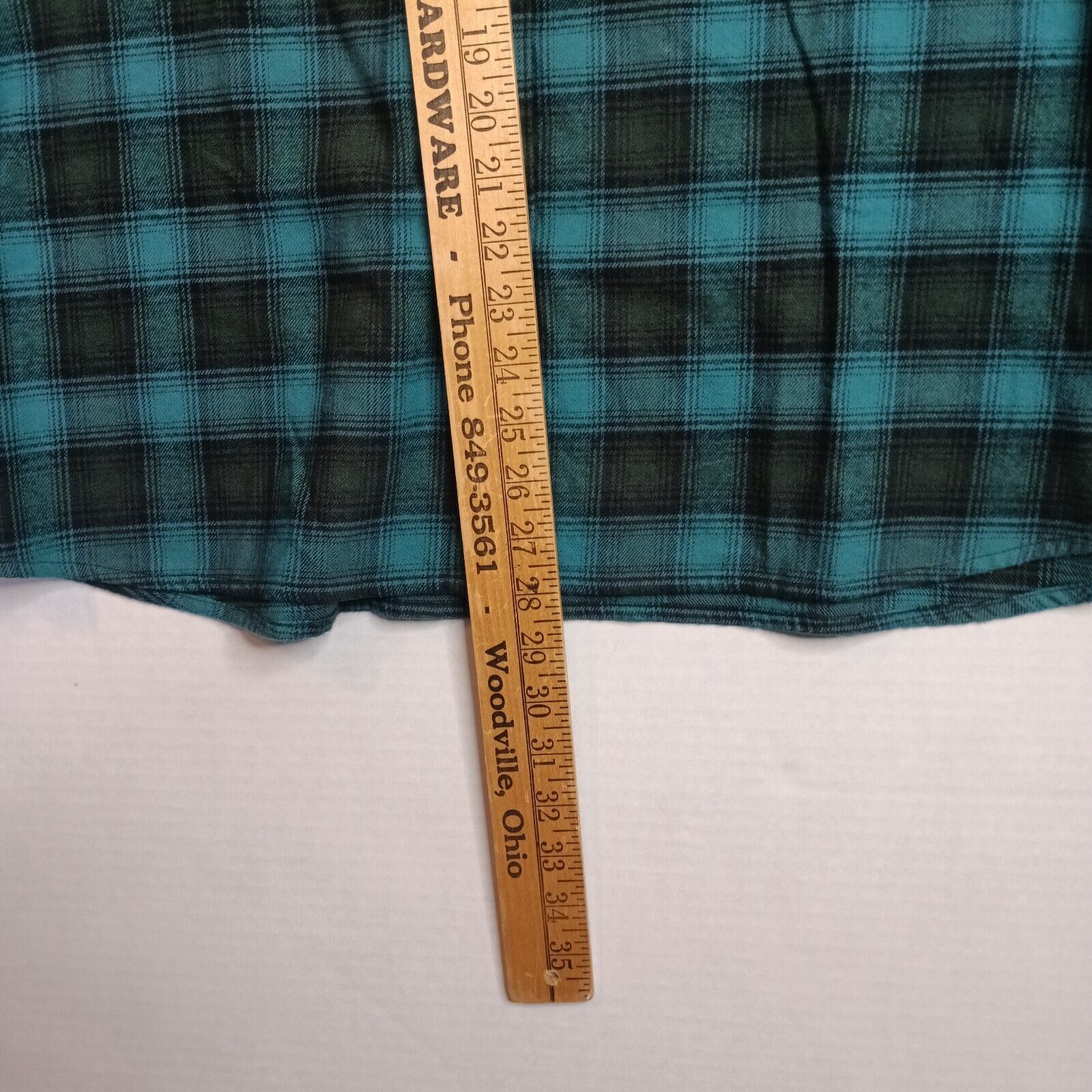Levi's Levi's Western Shirt Women's XL Green Plaid Pearl Snap Flan Size XL / US 12-14 / IT 48-50 - 5 Thumbnail