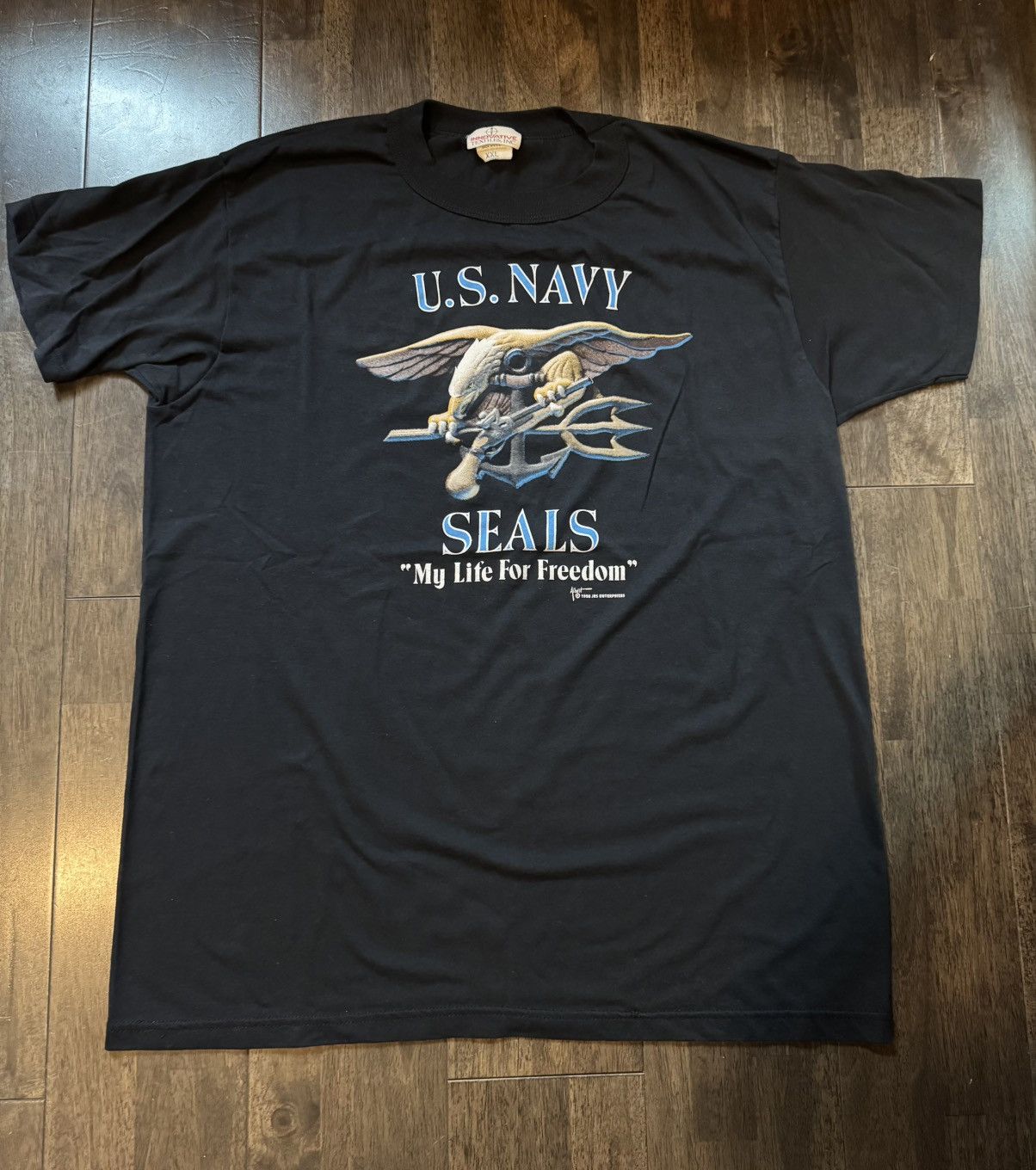 Other US Navy Seals 1988 Vintage Tee Size US XXL / EU 58 / 5 - 1 Thumbnail