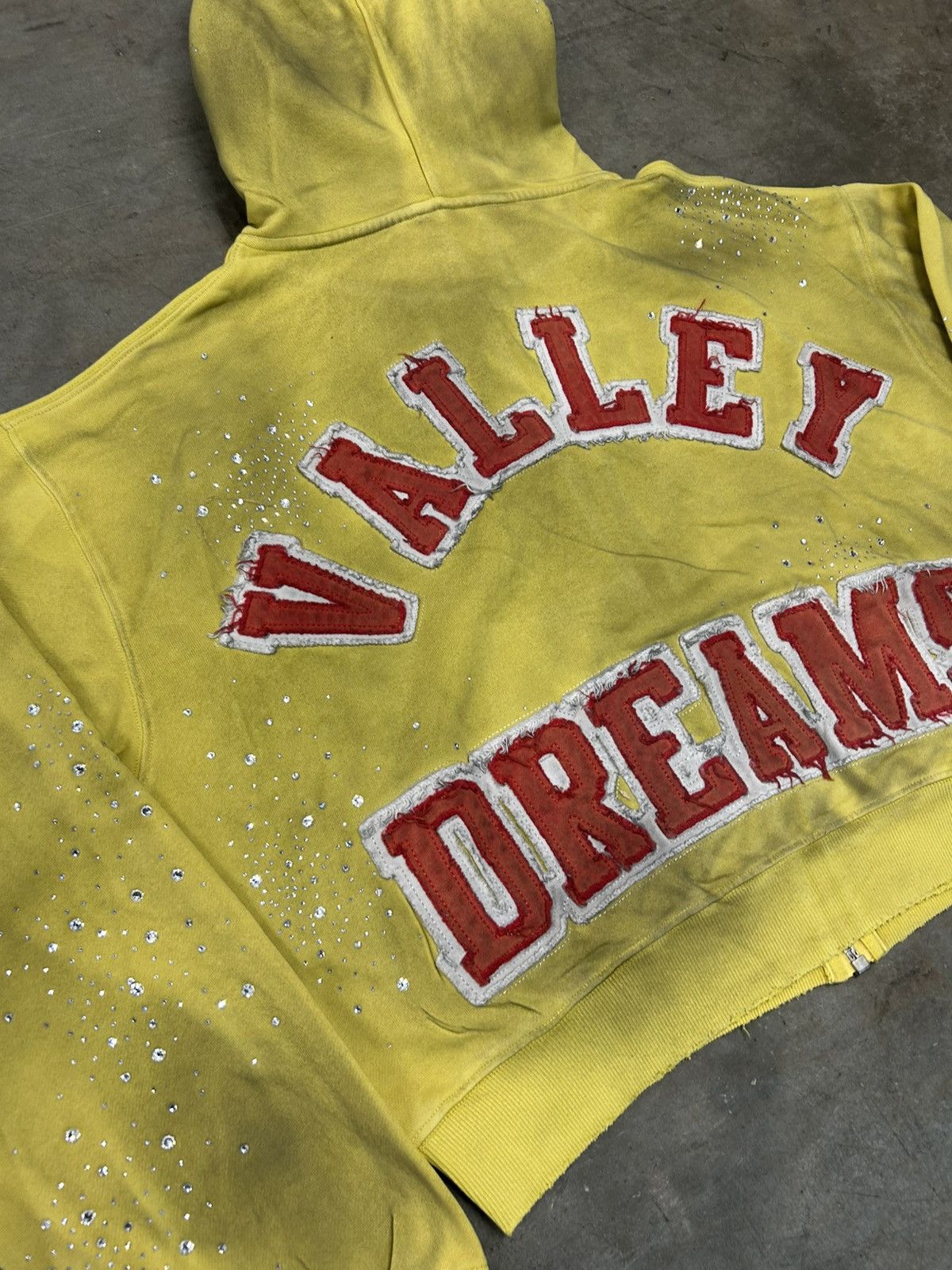 Vale Vale Forever Valley Dreams Yellow Cluster Zip Up Hoodie Size US XXL / EU 58 / 5 - 5 Thumbnail