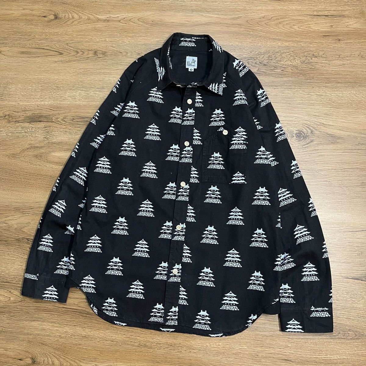 Japanese Brand × go slow caravan Go Slow Caravan printed button up Size US M / EU 48-50 / 2 - 1 Thumbnail