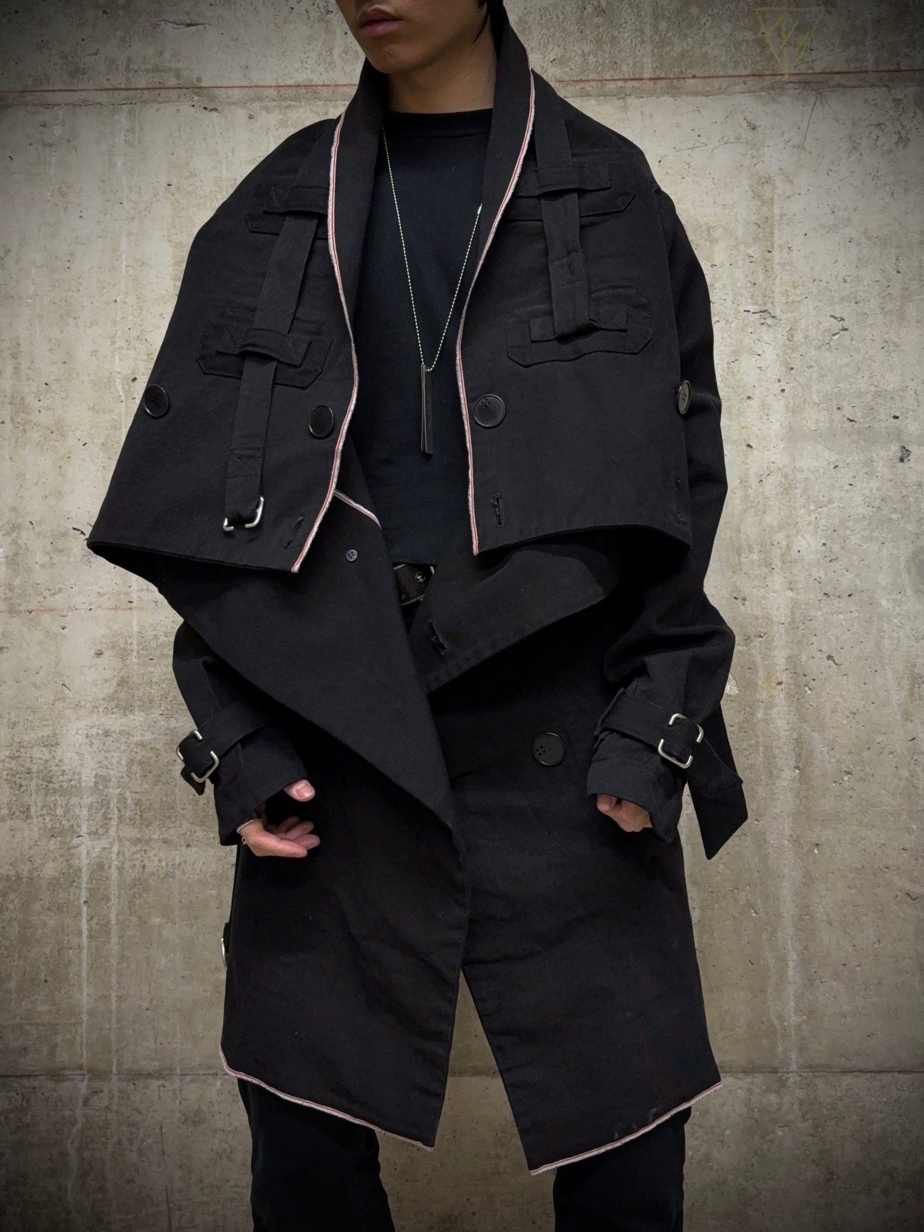 ジャケット・アウター carol christian poell caban coat 2009 46 Carol Christian Poell Highneck Raglan Caban Coat | Grailed
