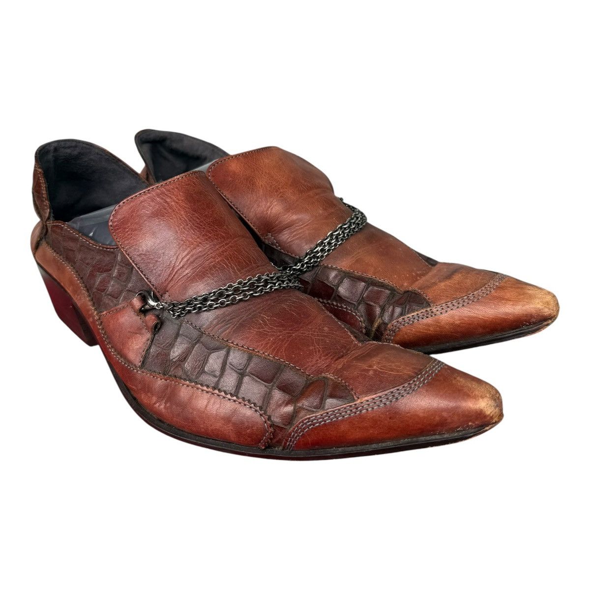 Tornado Mart Vintage Tornado Mart Leather Bondage Boots Size US 7.5 / EU 40-41 - 2 Thumbnail
