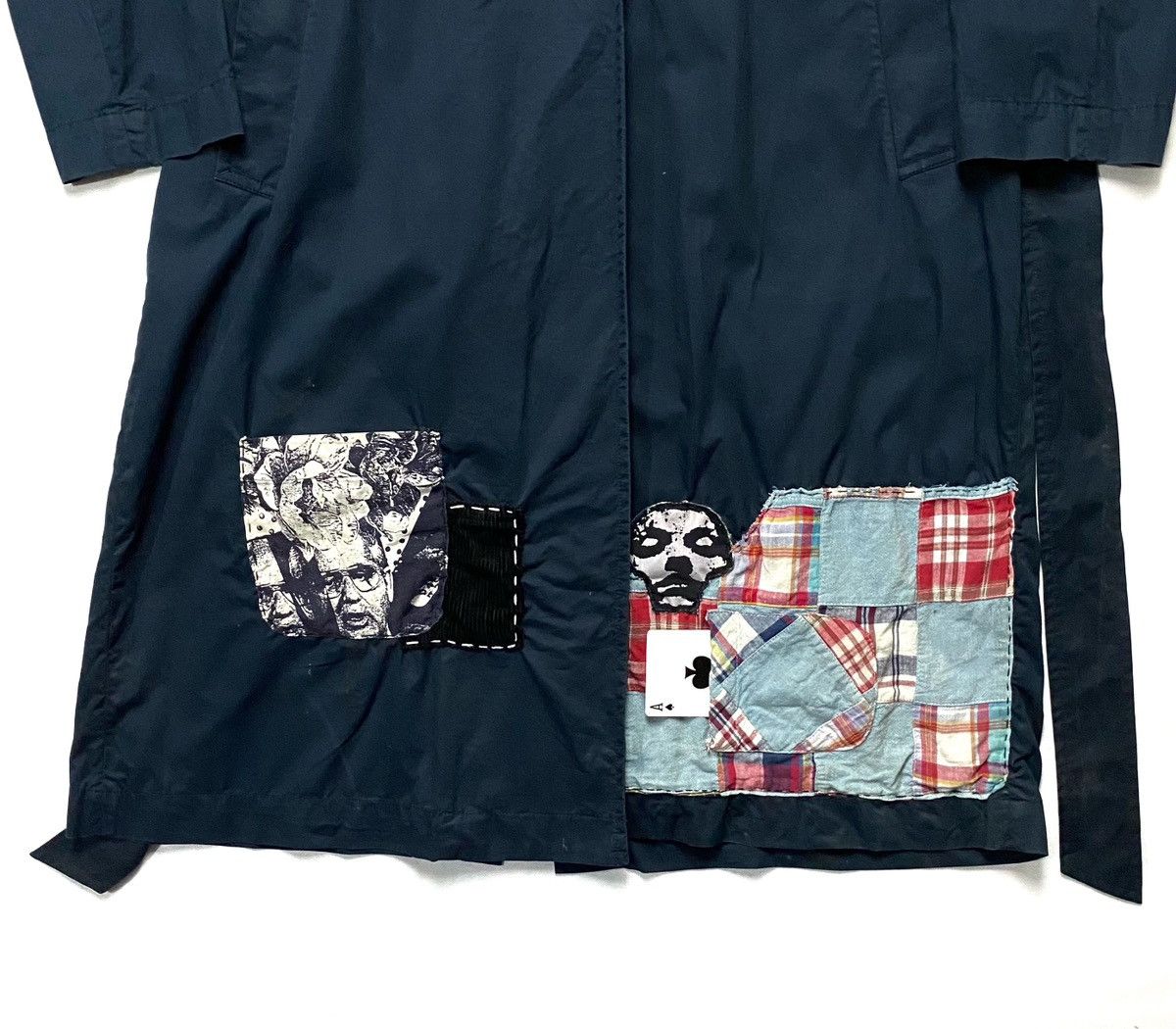 Journal Standard 🕊️Journal Standard Nylon Trench Coat Patchwork“ EXCITEMENT “ Size US L / EU 52-54 / 3 - 8 Thumbnail