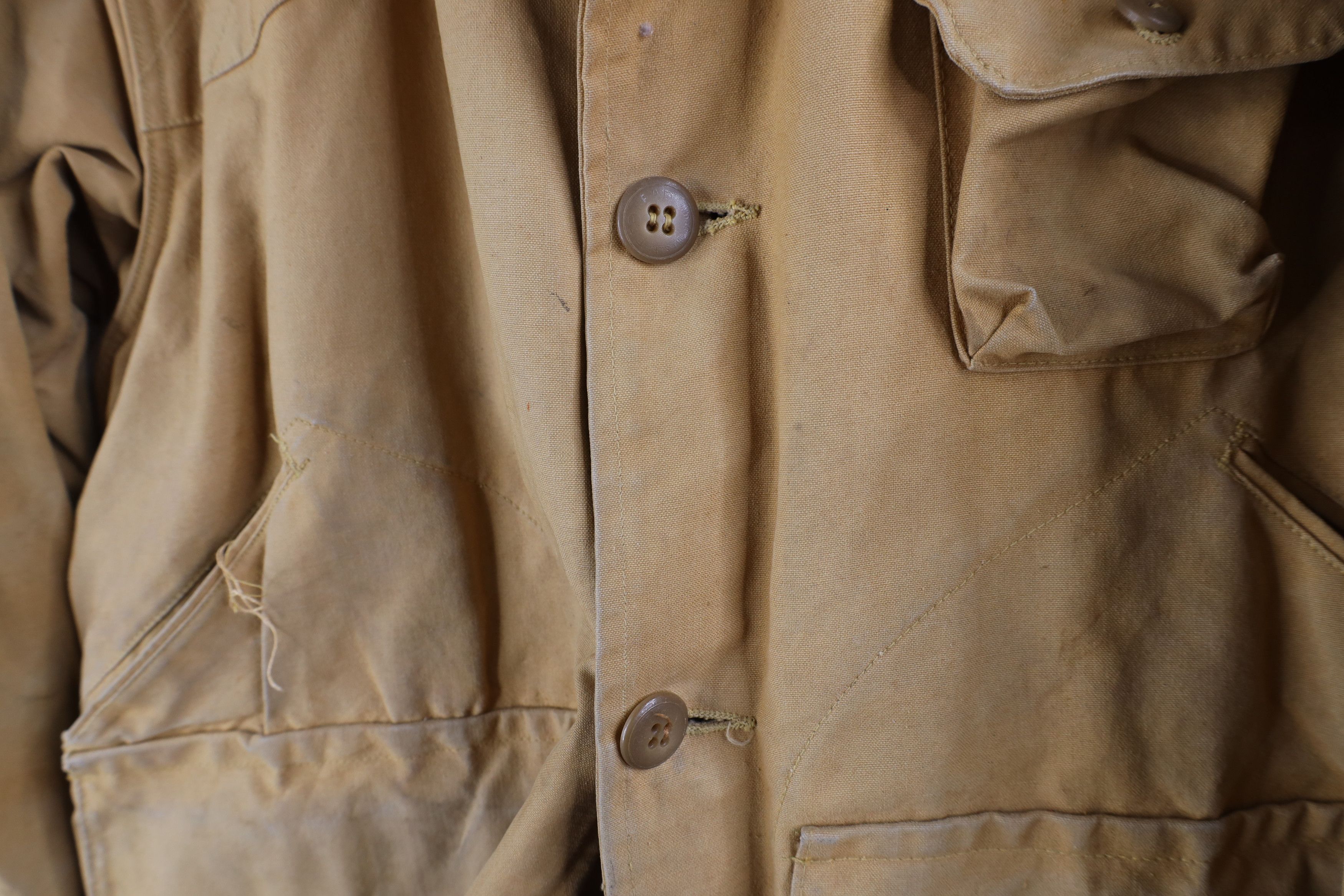 Vintage Vintage 60s Red Head Bone Dry Hunting Birding Jacket USA Size US XL / EU 56 / 4 - 7 Thumbnail