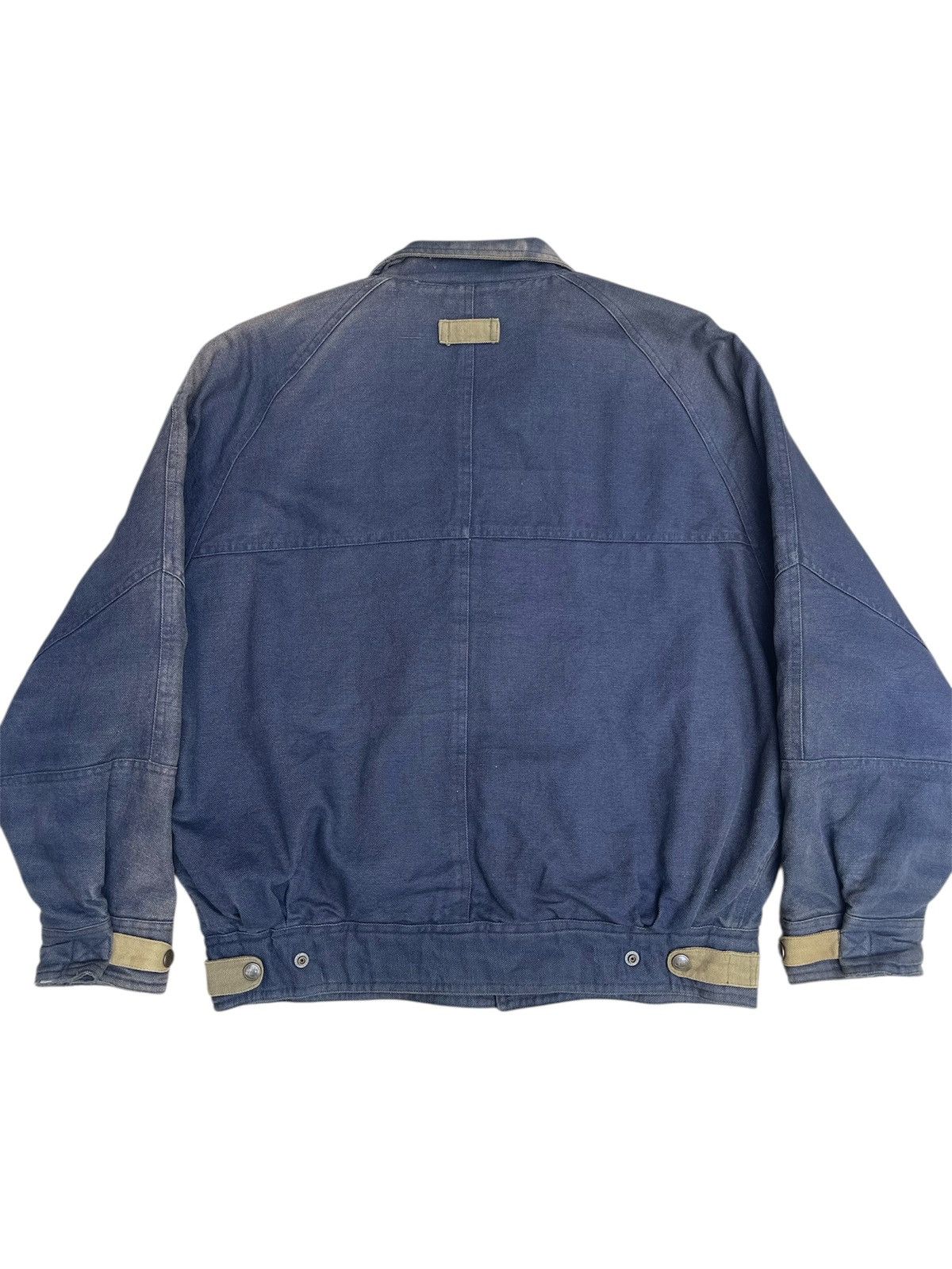 Vintage 90s Yah! Baseball ‘Victory Begins to Chase’ Denim Jacket Size US M / EU 48-50 / 2 - 2 Thumbnail