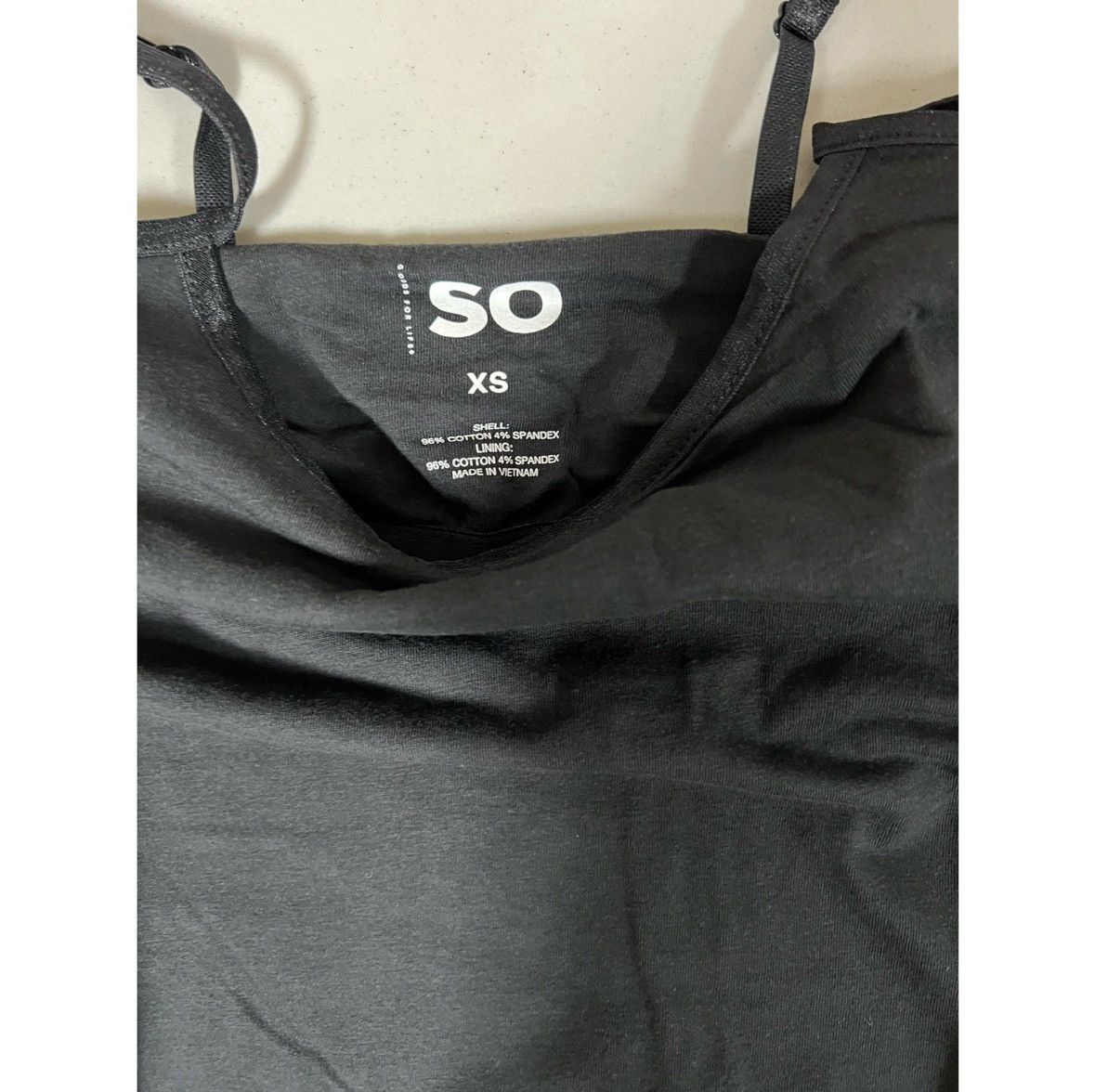Sonoma SO Black Shelf-Bra Cami Camisole Tank Top Shirt Size XS 🖤 Size XS / US 0-2 / IT 36-38 - 5 Thumbnail