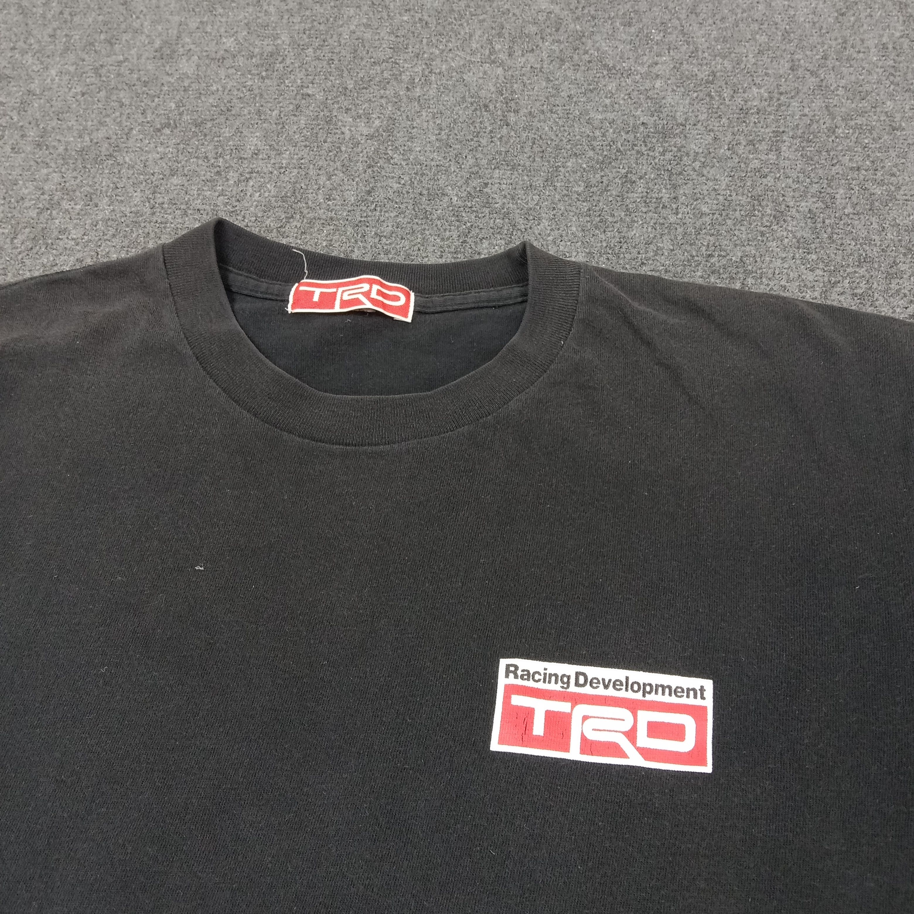 Japanese Brand × Vintage TRD Toyota Racing Team Japan Motorsports Tshirt Size US L / EU 52-54 / 3 - 4 Thumbnail