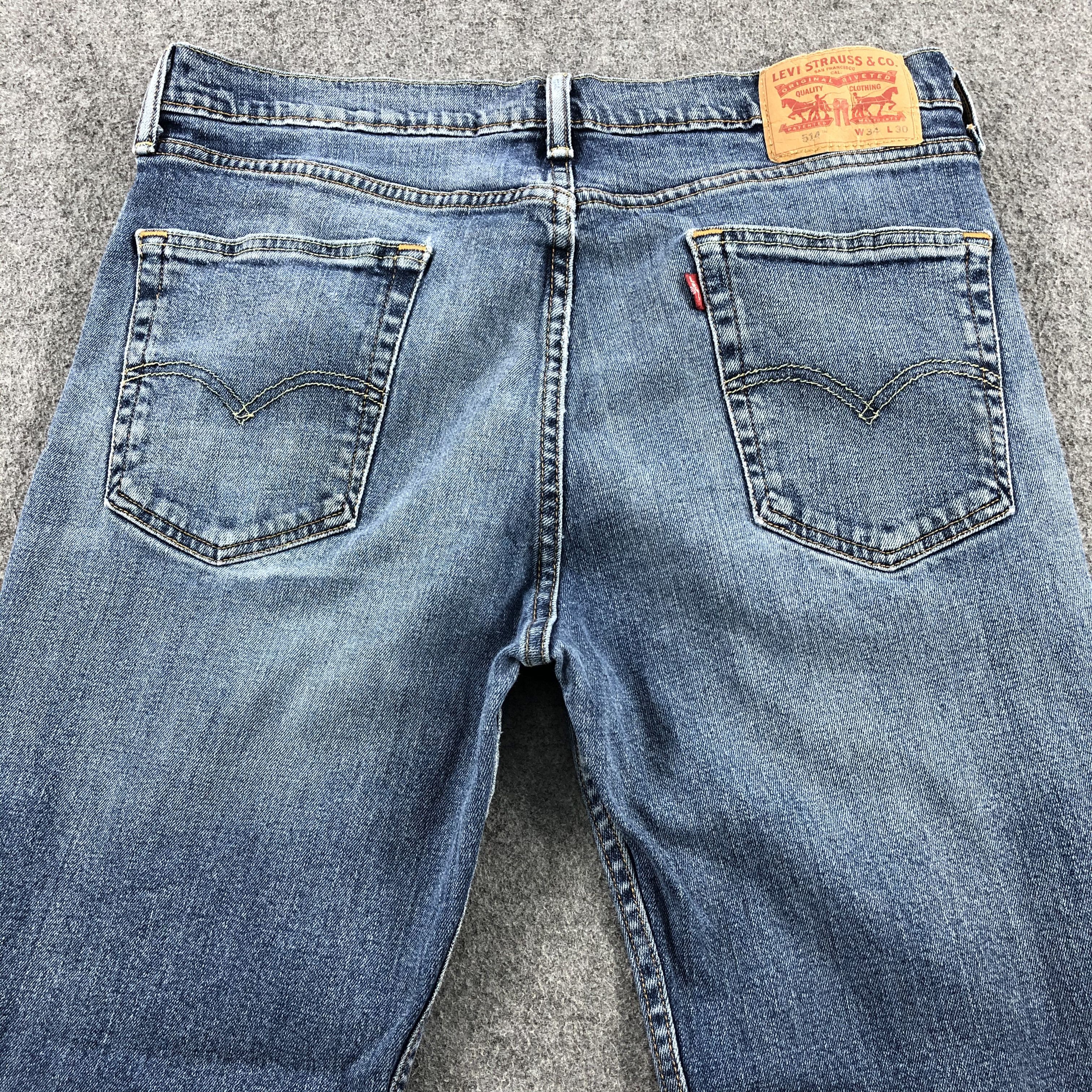 Levi's × Vintage Vintage Blue Wash Levis 514 Jeans-JM1881 Size US 35 - 5 Thumbnail