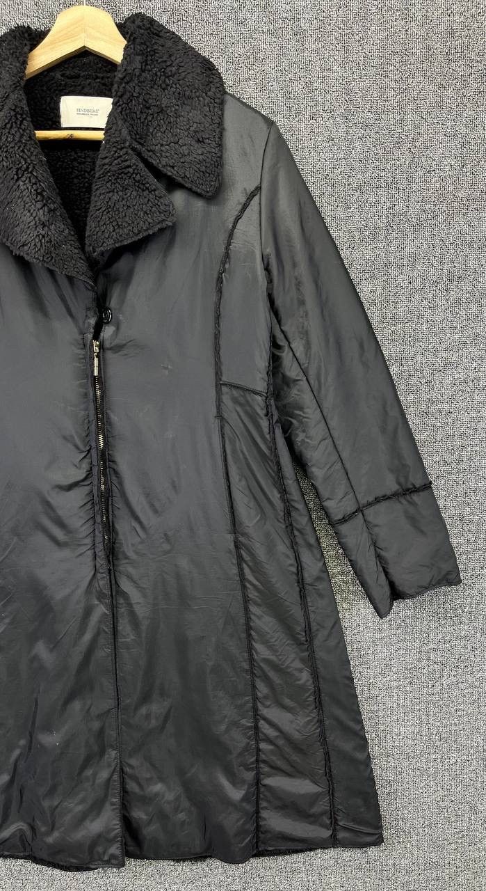 Fendi Vintage Fendi Fendissime Black Long Jacket Size XS / US 0-2 / IT 36-38 - 4 Thumbnail