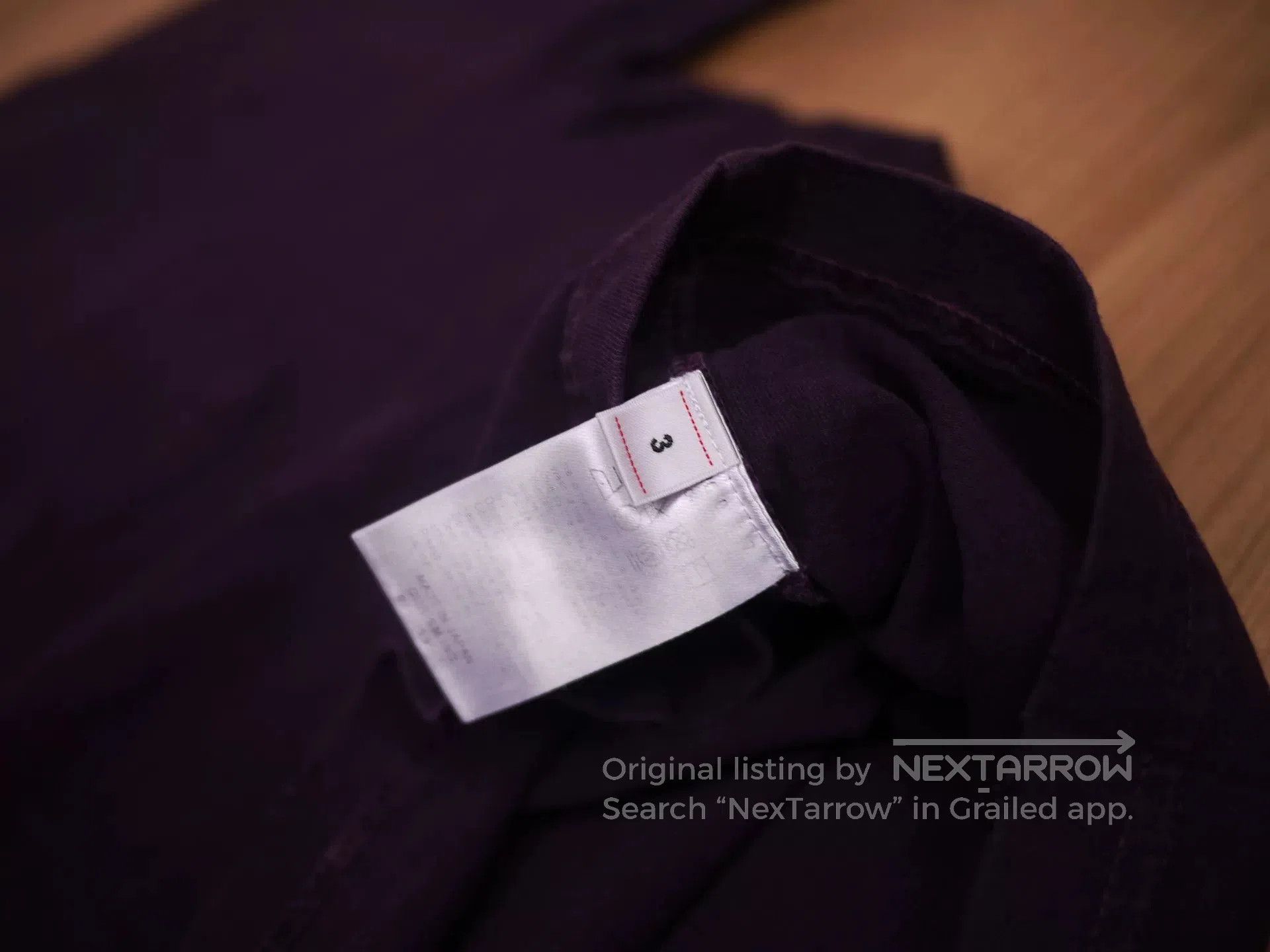 Visvim VISVIM Jumbo Tee in Purple. Size US L / EU 52-54 / 3 - 5 Thumbnail