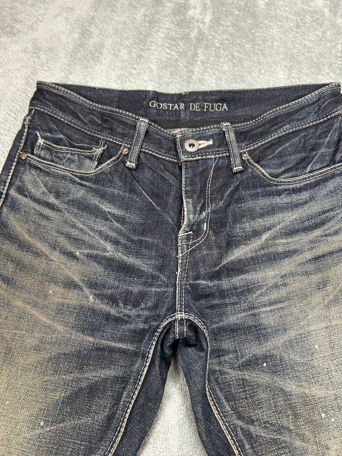 GOSTAR DE FUGA Gostar De Fuga Flared Denim Jeans Size US 29 - 7 Thumbnail