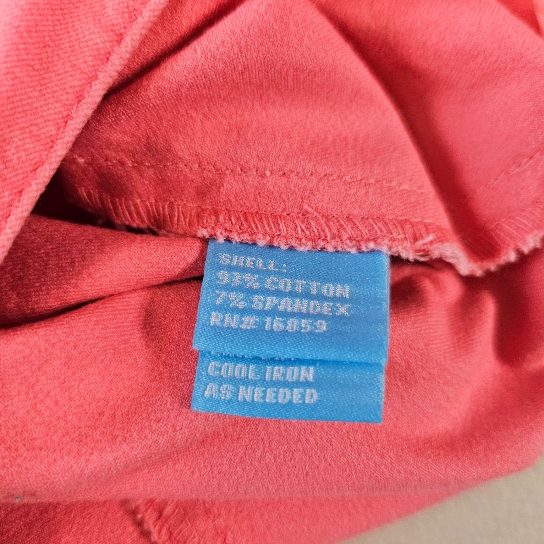 J.McLaughlin J McLaughlin Skirt Womens Sz 4 Solid Pink Button Front Pockets Cotton Blend Size 27" / US 4 / IT 40 - 4 Thumbnail