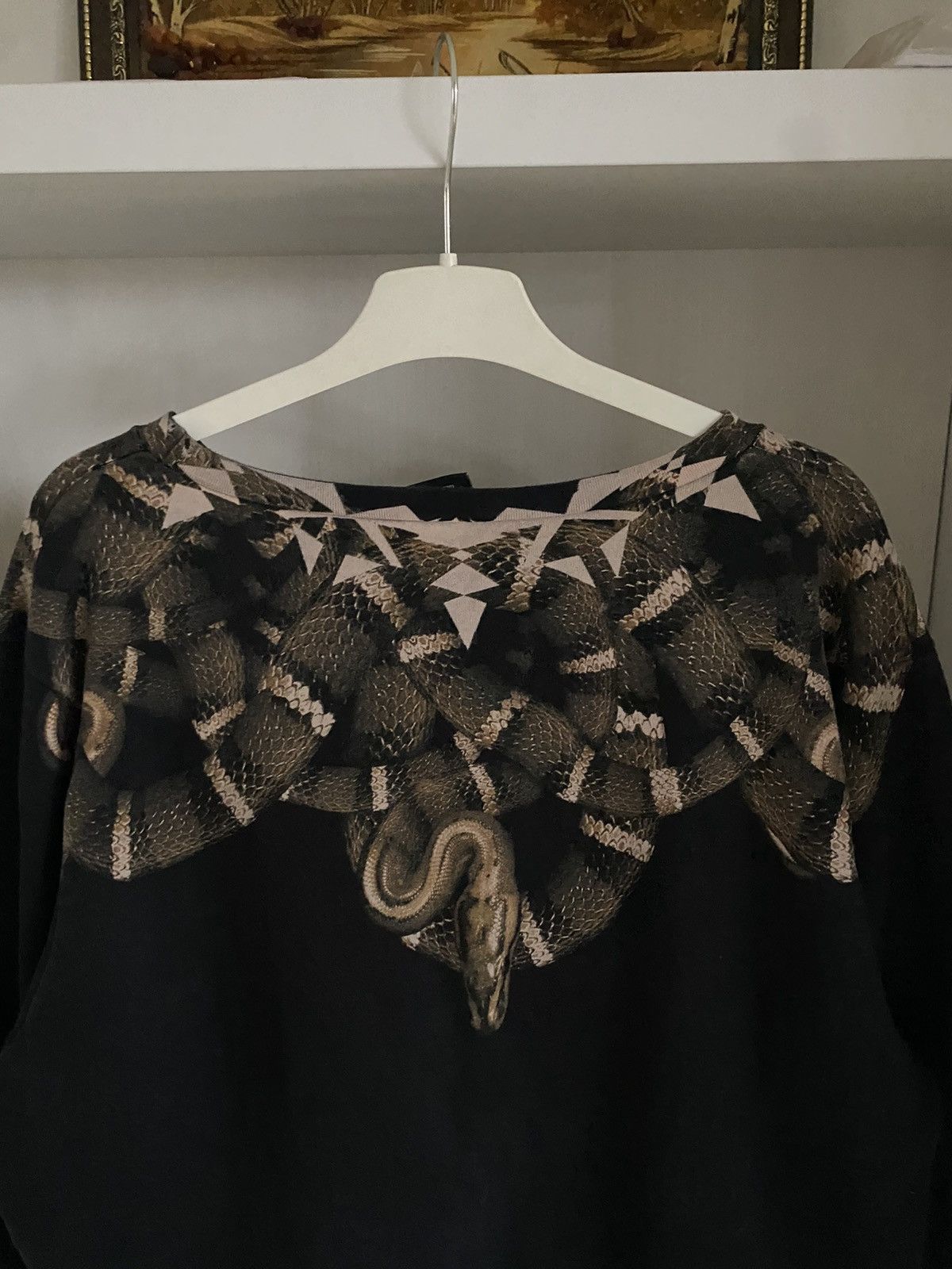 Marcelo Burlon Marcelo Burlon Crewneck Brown Snake Japanese Drip Y2K Rare Size US M / EU 48-50 / 2 - 8 Thumbnail
