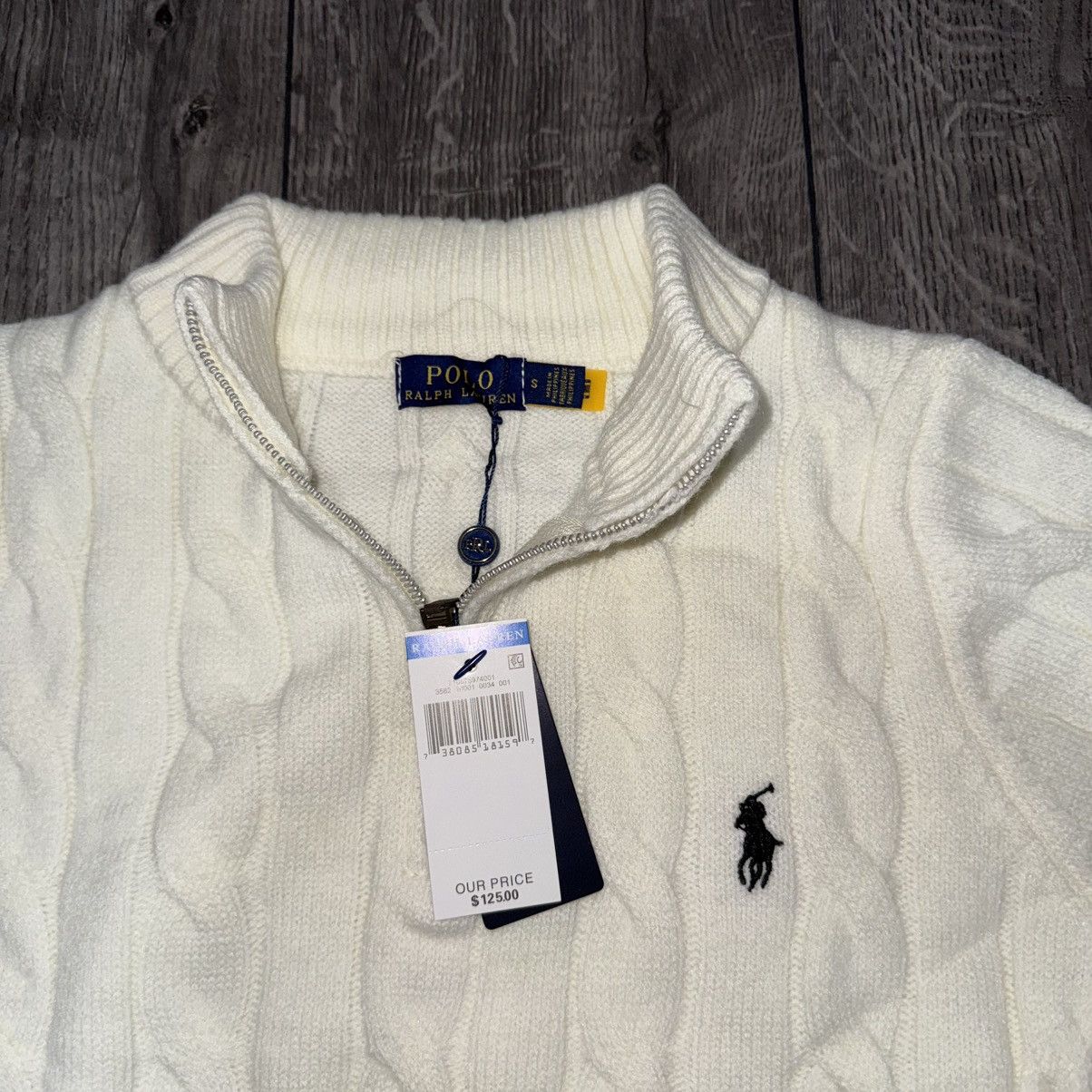 Polo Ralph Lauren Polo Ralph Lauren cable-knit sweater Size S / US 4 / IT 40 - 3 Thumbnail