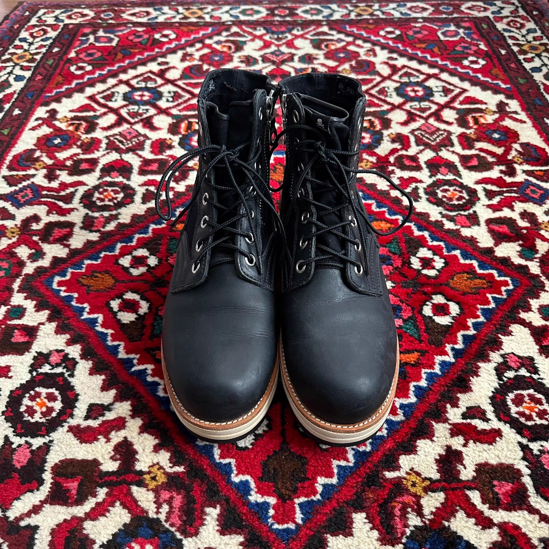 Visvim visvim x mastermind Japan 7hole 11ss 9 black 9.8/10 Size US 9 / EU 42 - 1 Thumbnail
