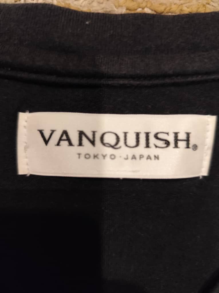 Japanese Brand × Vanquish Vanquish spellout V-neck shirt Size US XS / EU 42 / 0 - 4 Thumbnail