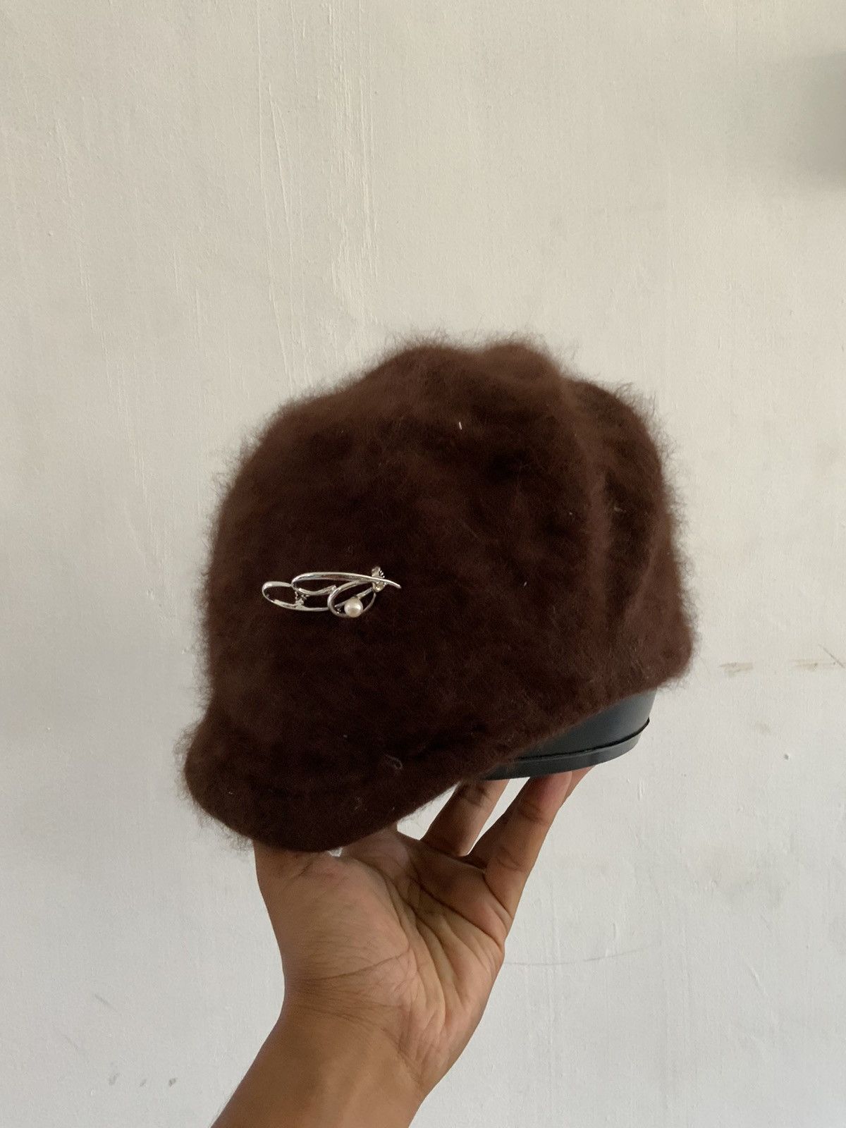 Pierre Cardin Espace by Pierre Cardin Mohair Hat Size ONE SIZE - 2 Thumbnail