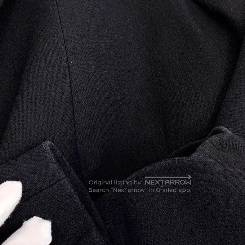Dior Dior Black wool lapel single-breasted long-sleeved suit ja Size XL / US 12-14 / IT 48-50 - 7 Thumbnail