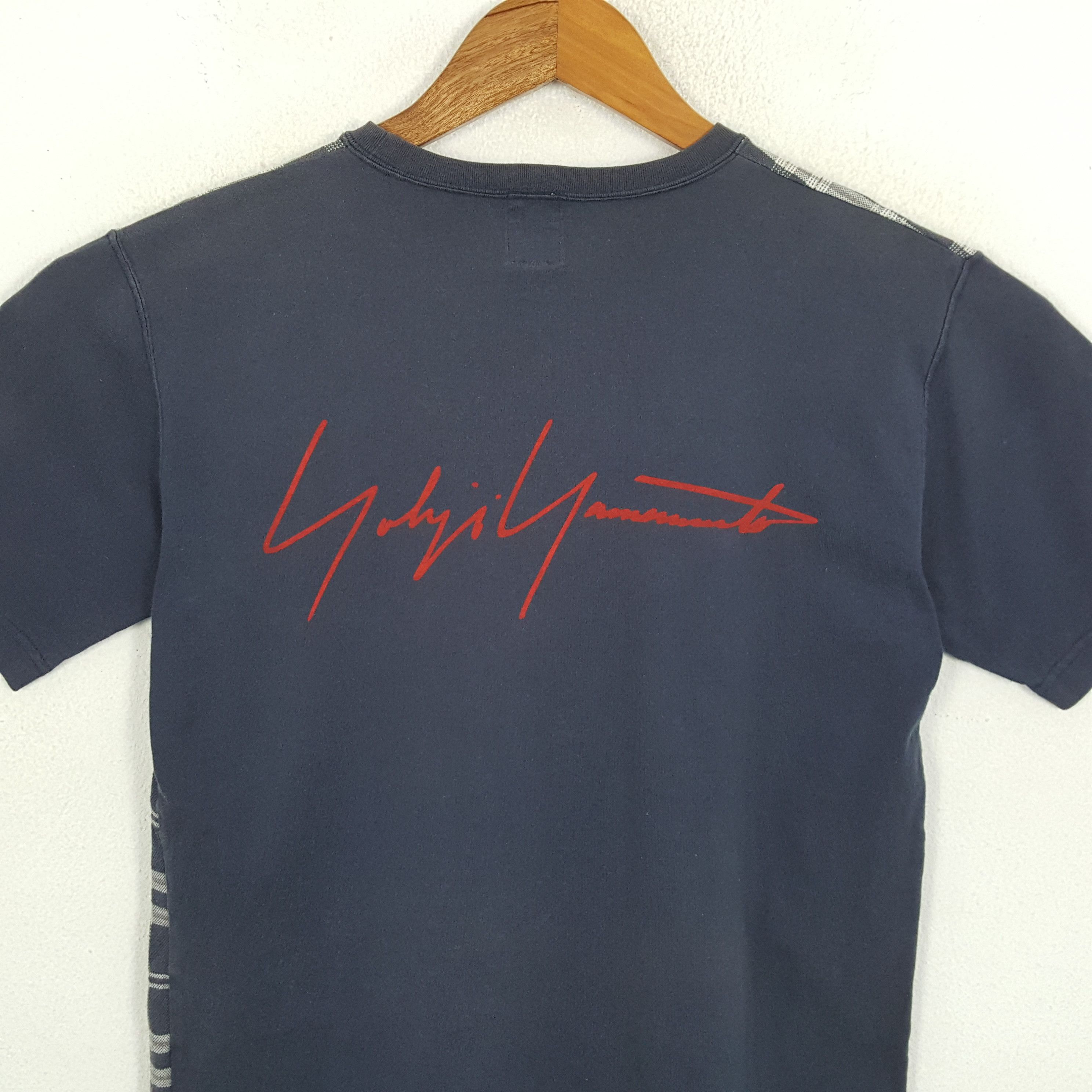 Japanese Brand × Vintage × Yohji Yamamoto Vintage YOHJI YAMAMOTO Japanese Fashion Brand T-Shirts Size US M / EU 48-50 / 2 - 2 Thumbnail