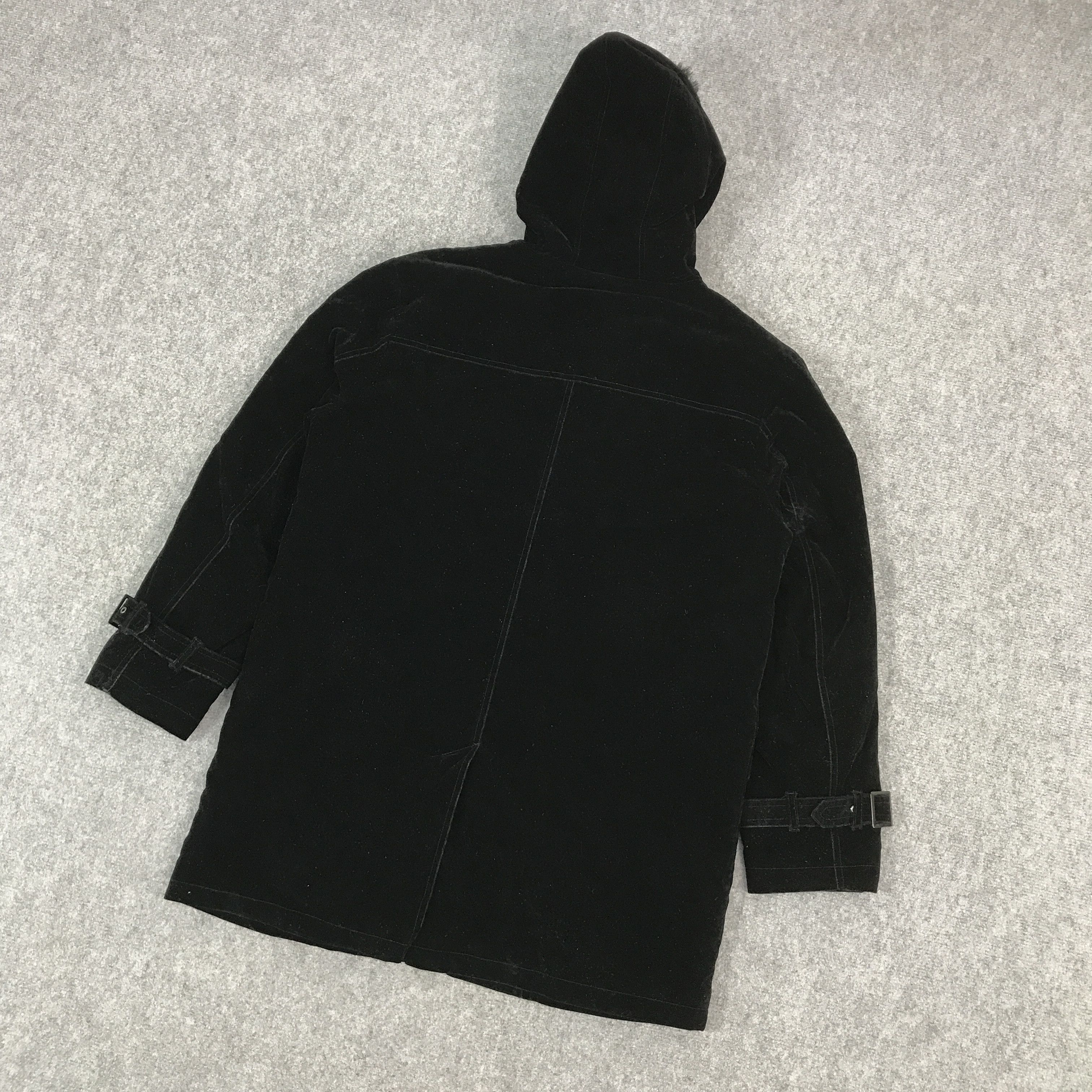 If Six Was Nine × Japanese Brand × Le Grande Bleu (L.G.B.) FUR HOODIES BAREBACK REALDRESS VELVET DESIGN JACKET Size US L / EU 52-54 / 3 - 6 Thumbnail
