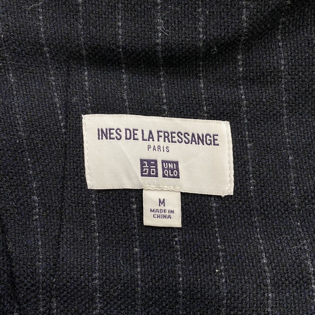 Uniqlo INES De La FRESSANGE x Uniqlo Hickory Stripes Blazer Coat Size US M / EU 48-50 / 2 - 3 Thumbnail