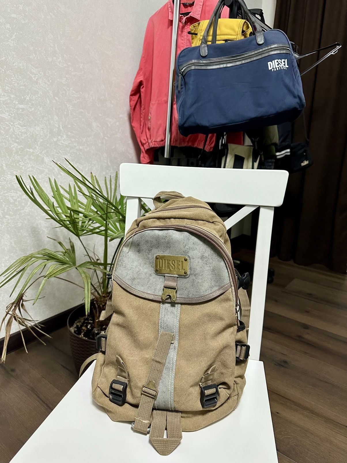 Diesel Vintage Diesel Bag Metal Logo Military Fit Size ONE SIZE - 1 Thumbnail