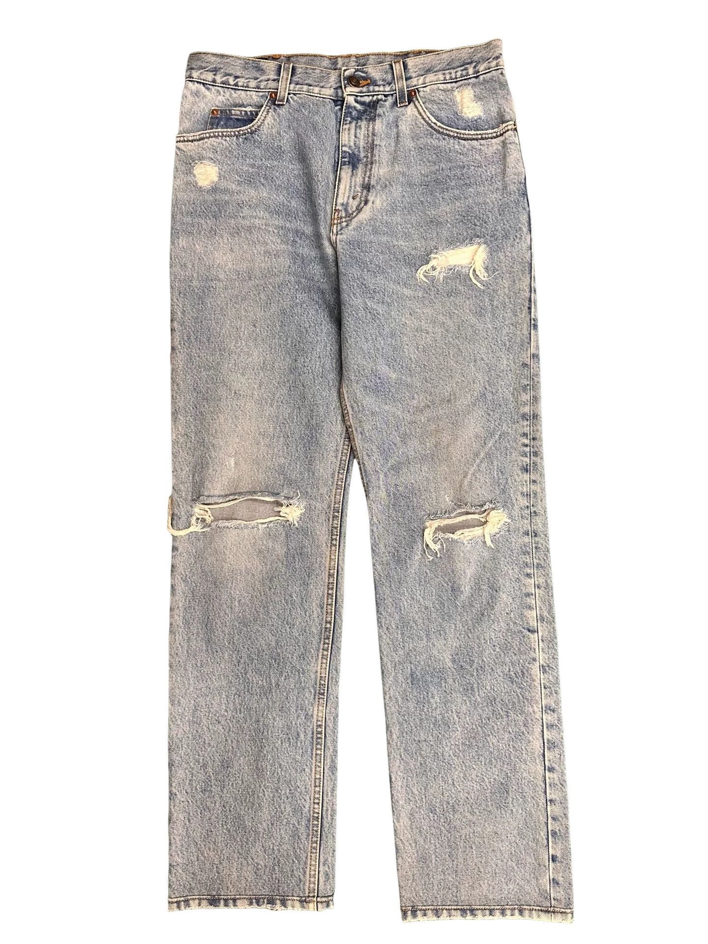 Gucci Gucci Distressed Denim Jeans Size 33 Size US 33 - 1 Thumbnail