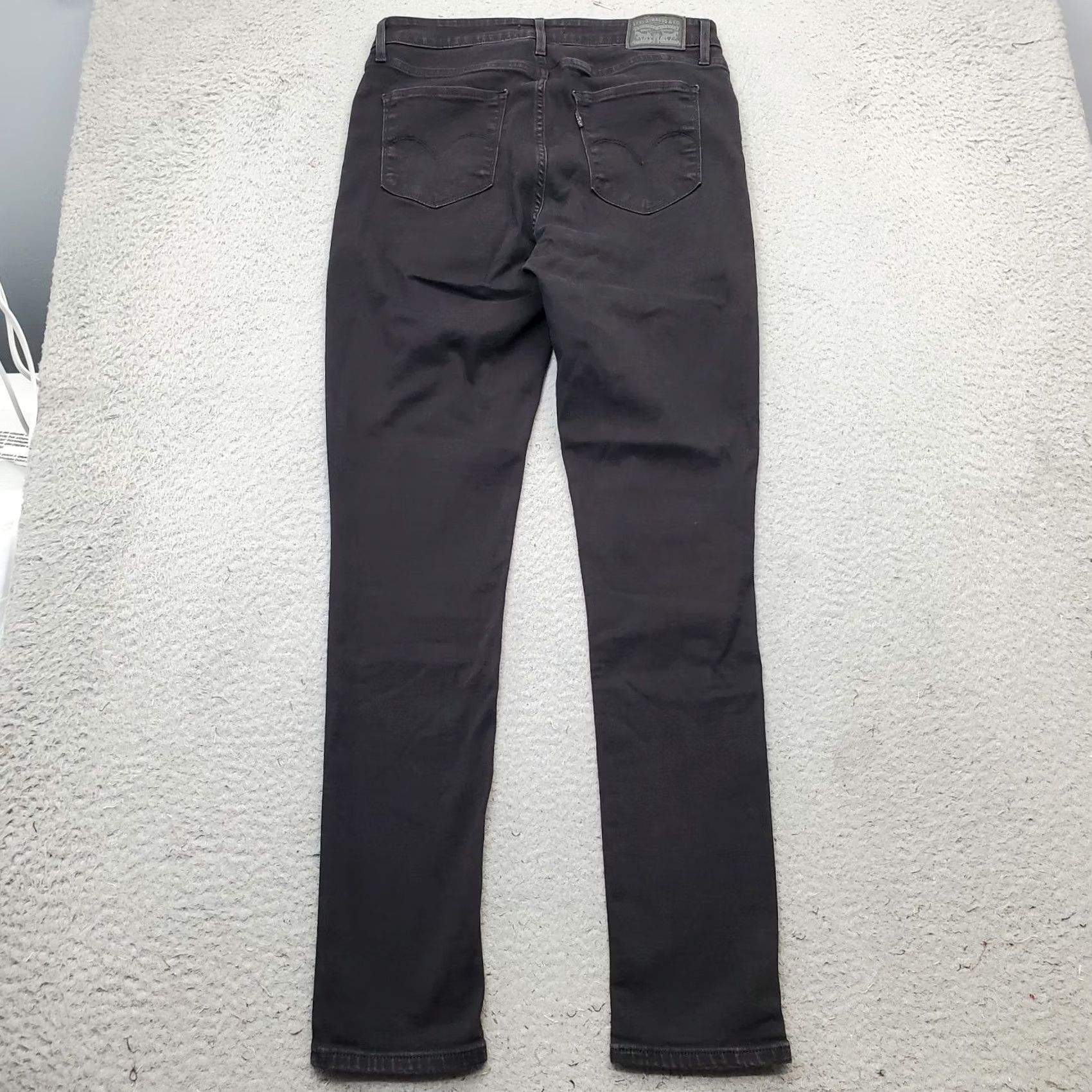 Levi's Levi's 721 Skinny Jeans Womens Black Denim High Rise Stretch Streetwear Size 24" / US 00 / IT 34 - 3 Thumbnail
