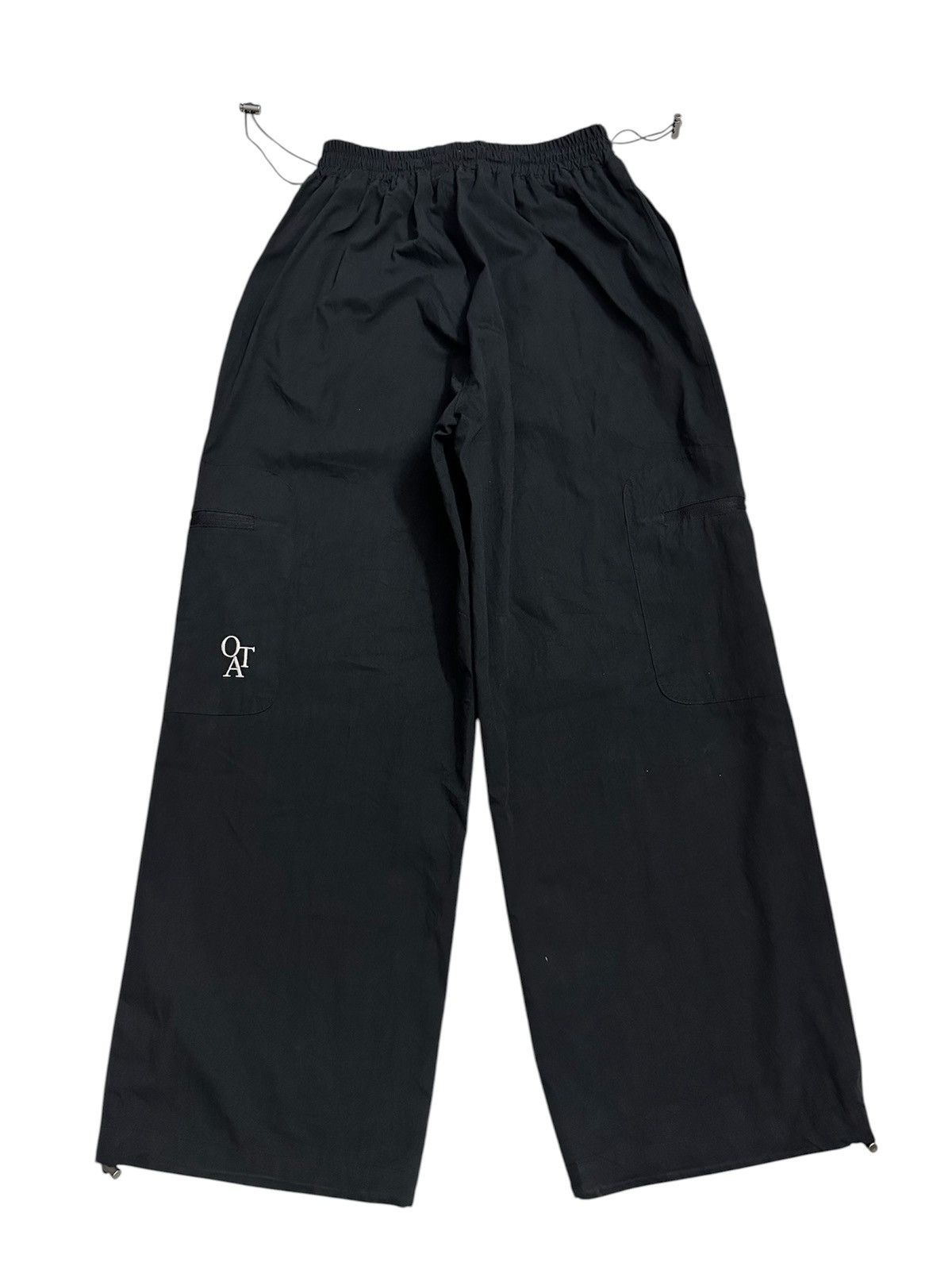 Rick Owens Super Baggy Oat Embroidered Parachute Pant Y2K GU Style Size US 33 - 1 Thumbnail