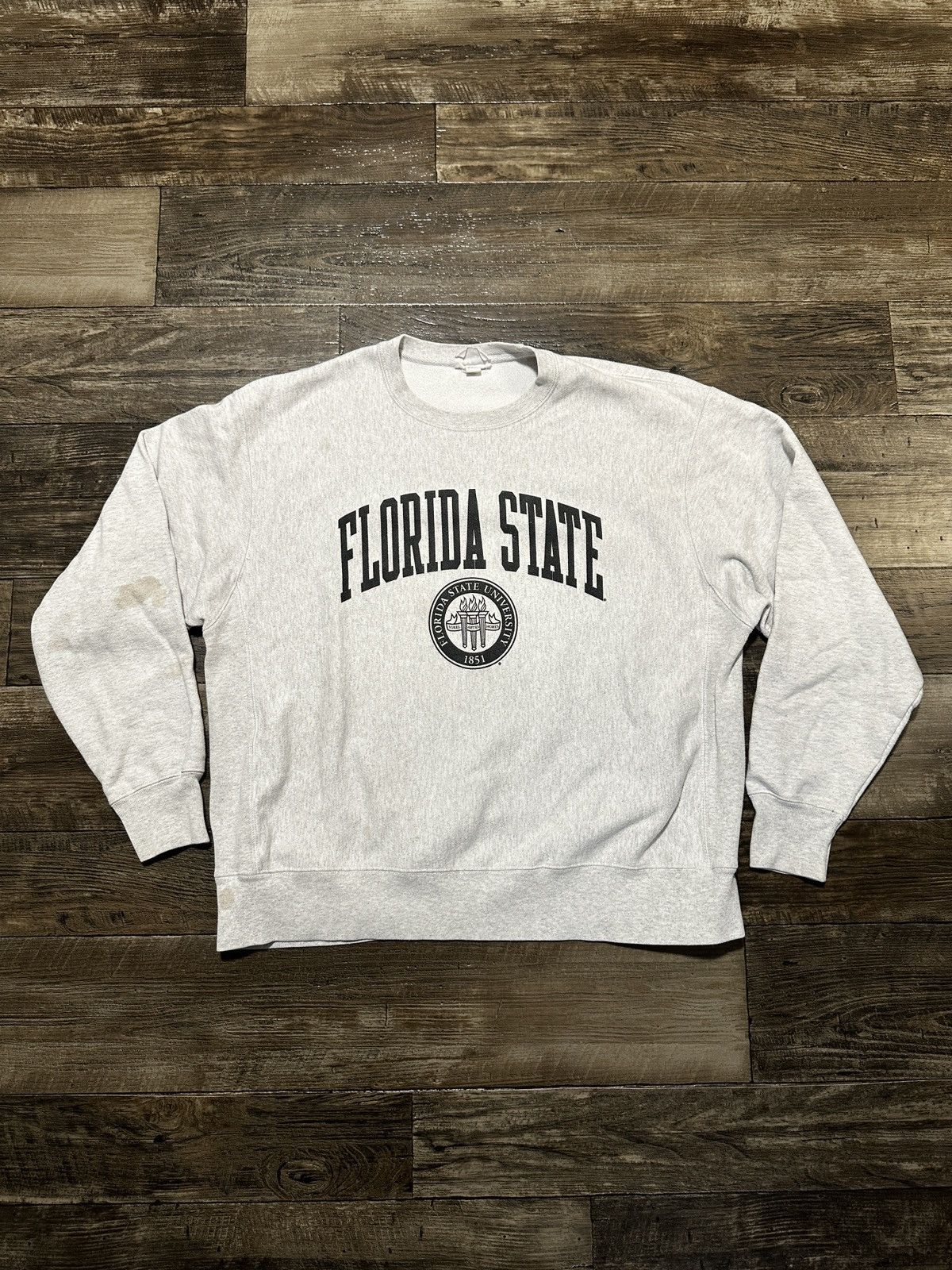 Champion Vintage Champion Reverse Weave Florida State Sweatshirt Size US XL / EU 56 / 4 - 1 Thumbnail