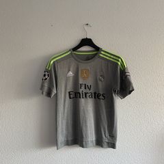 2021/22 Real Madrid Authentic Away Jersey #20 Vini Jr. 2XL UCL Long Sleeve  NEW