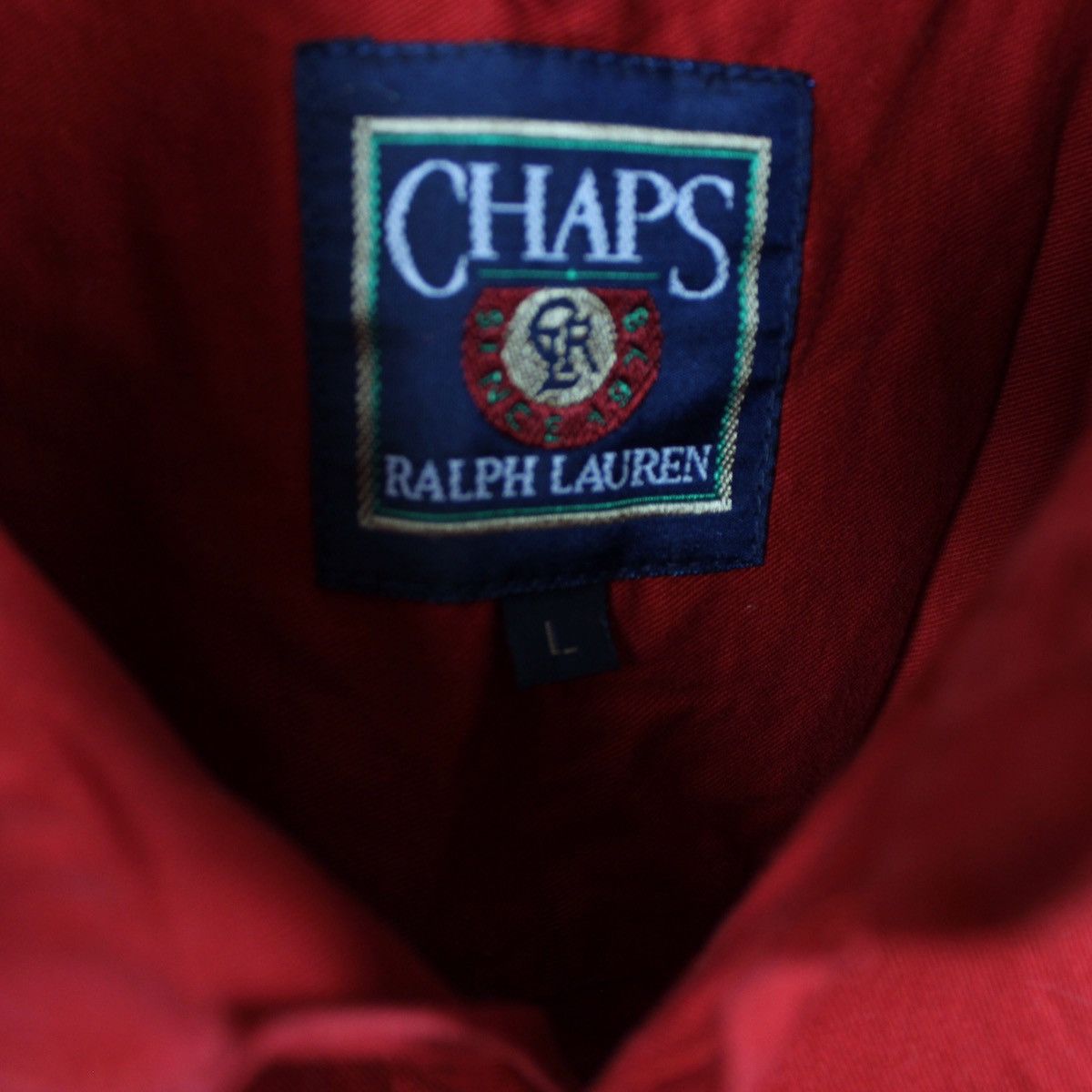 Chaps Ralph Lauren Vintage Chaps Polo Ralph Lauren Long Sleeve Shirt Size US L / EU 52-54 / 3 - 4 Thumbnail