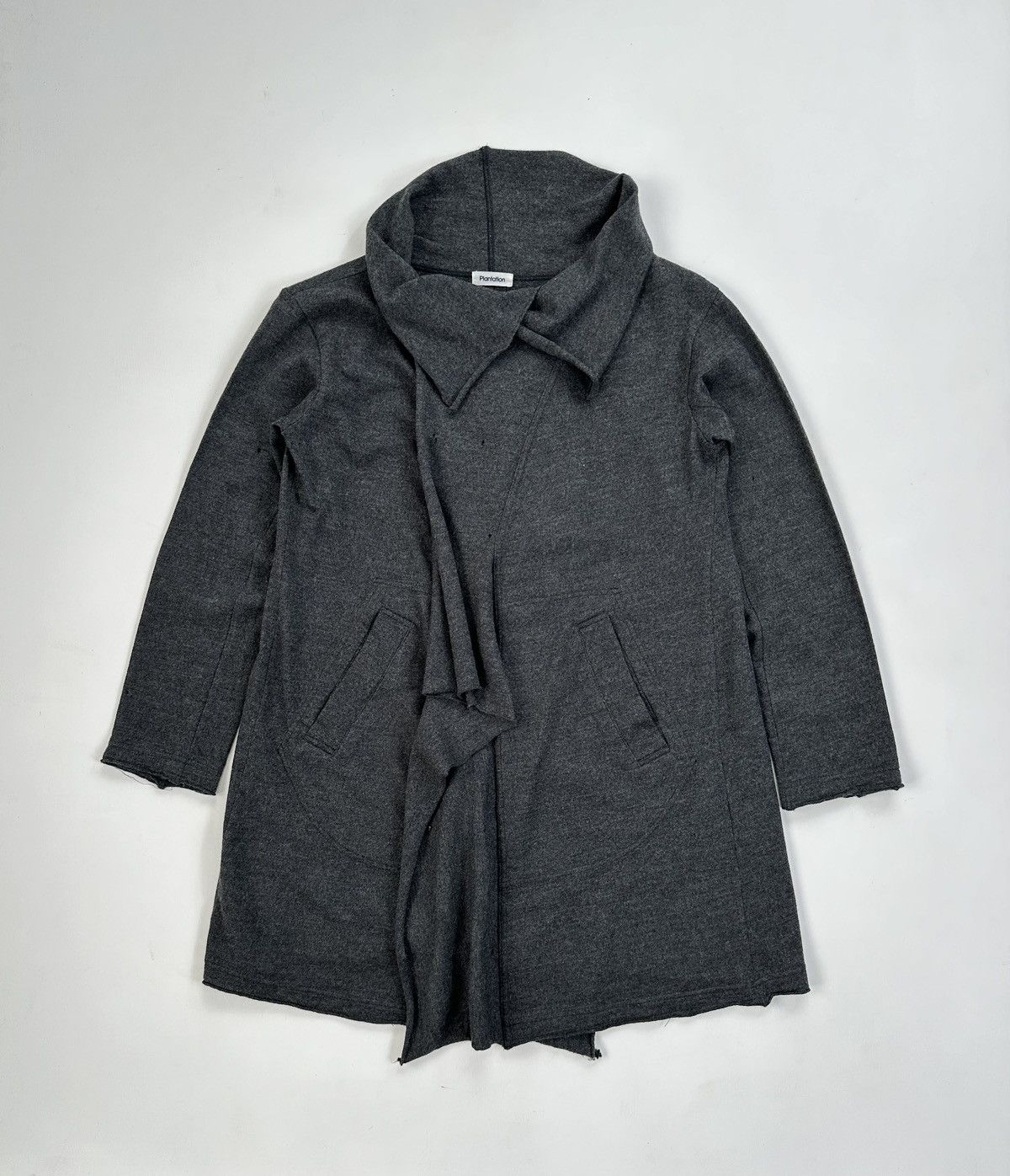 Issey Miyake Plantation Issey Miyake Distressed Cardigan Size M / US 6-8 / IT 42-44 - 3 Thumbnail