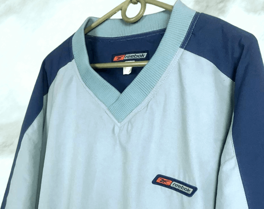 NFL Vintage Reebok Nylon Jacket Pullover Sweatshirt windbreaker Size US L / EU 52-54 / 3 - 2 Thumbnail