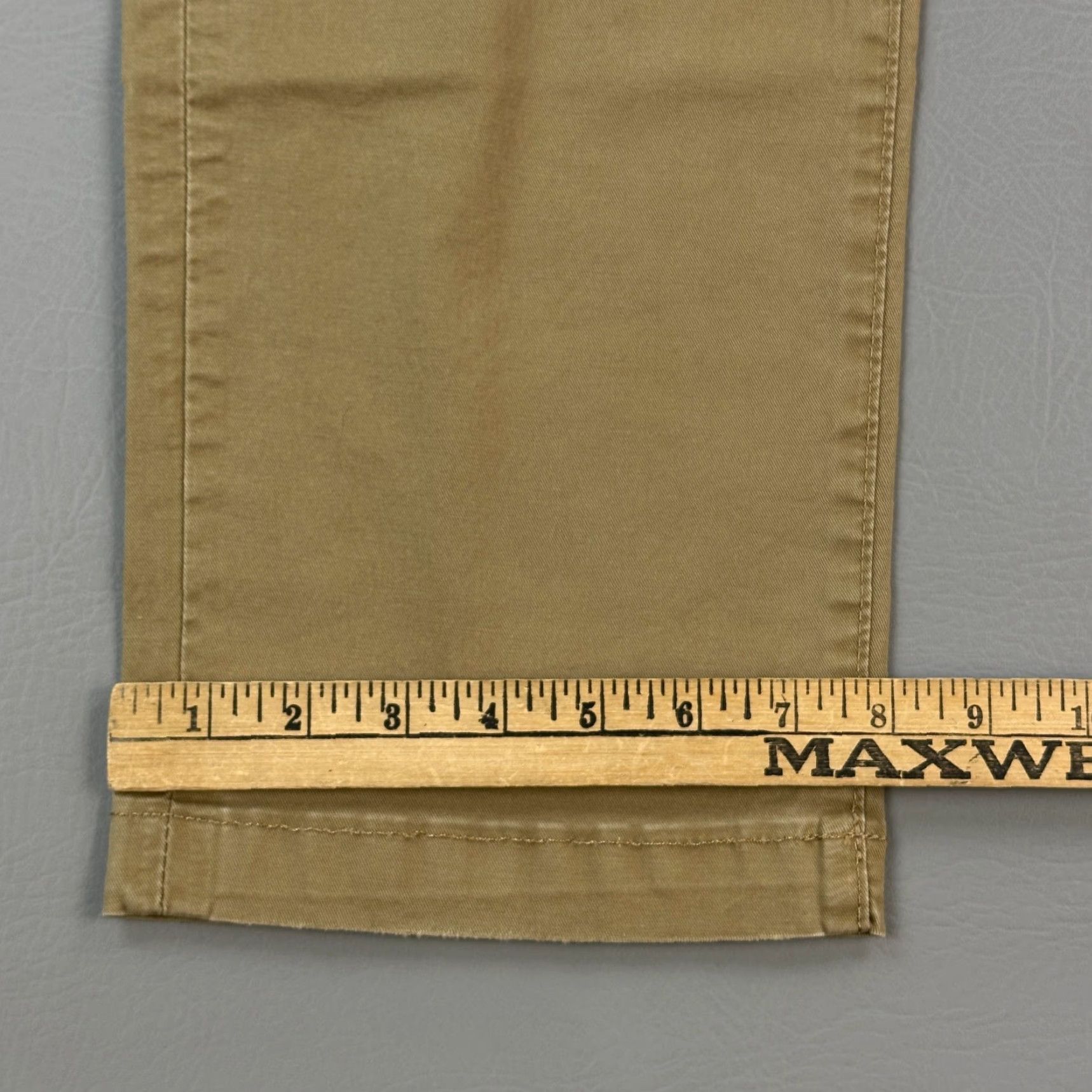 American Eagle Outfitters American Eagle Outfitters Pants Mens 34x34 34x33 Chino Tan Brown Solid 5-Pocket Regular Straight Adult Mens Size US 34 / EU 50 - 4 Thumbnail