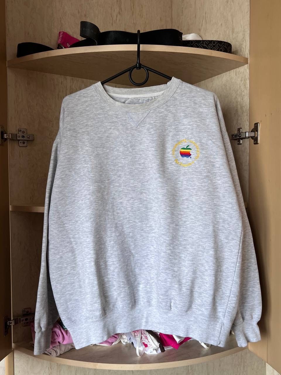 Apple Vintage Apple Computer Crewneck Sweatshirt 90s Rainbow SF Size US M / EU 48-50 / 2 - 1 Thumbnail