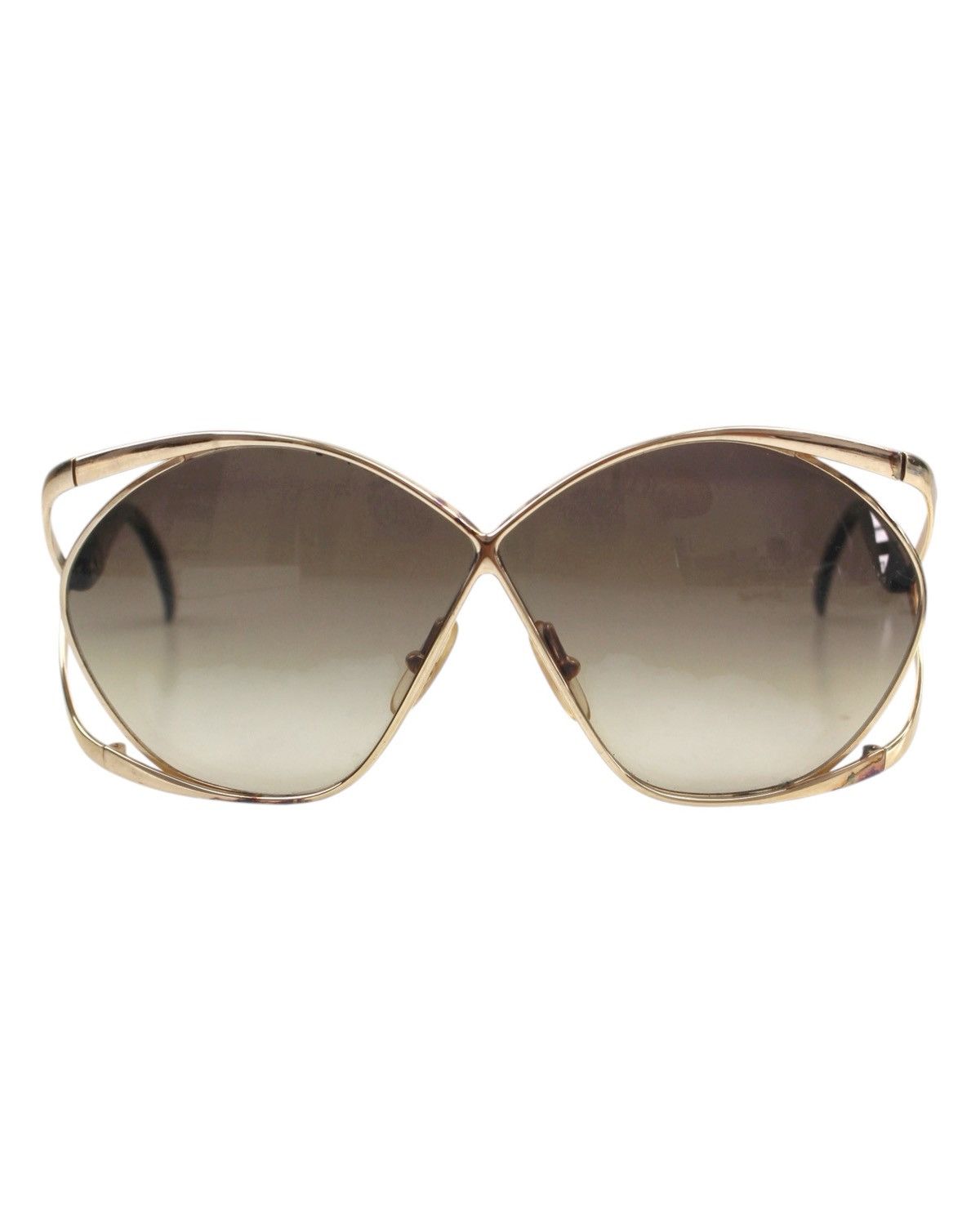 Dior 1980S CHRISTIAN DIOR OPULENT BUTTERFLY OPTYL 2056 SUNGLASSES Size ONE SIZE - 3 Thumbnail