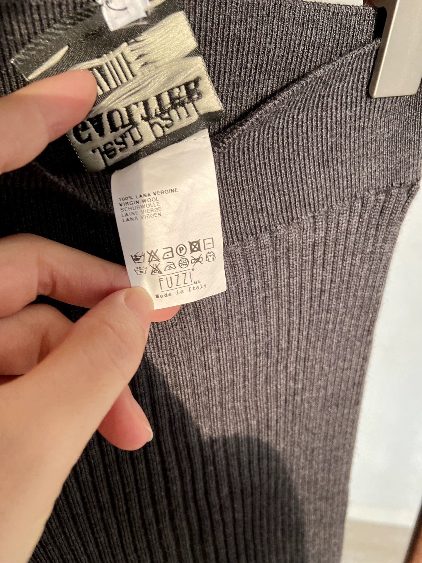 Jean Paul Gaultier Jean Paul Gaultier Virgin Wool Knit Pants M 98 New Size 27" / US 4 / IT 40 - 5 Thumbnail