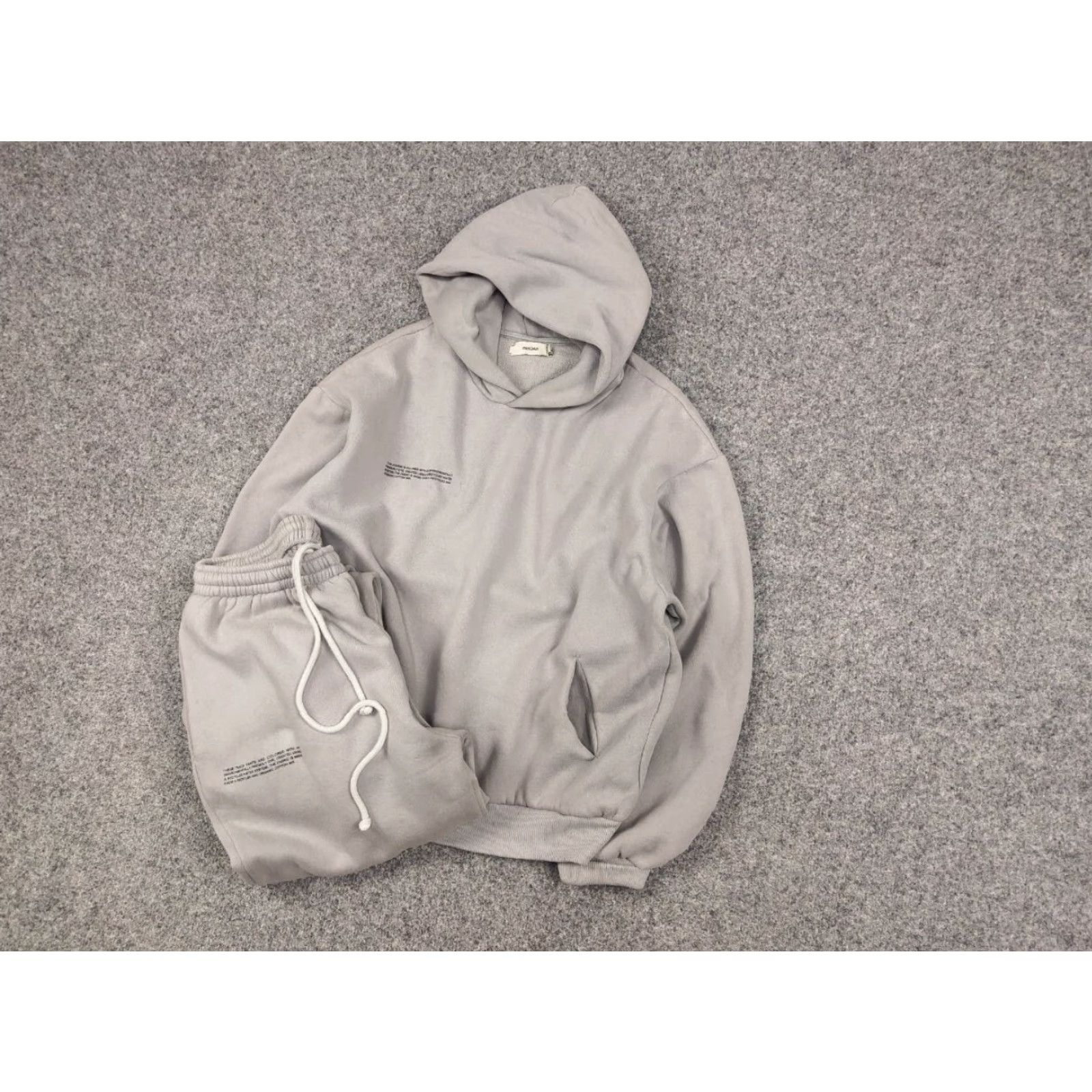 Pangaia Pangaia Tracksuit Hoodie Pants Organic Cotton Unisex Gray S Set Size US S / EU 44-46 / 1 - 3 Thumbnail