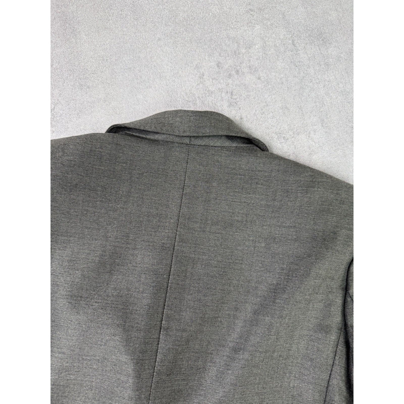 Max Mara Max Mara Women Blazer Jacket Grey IT 42; US 8 Wool/Silk Size M / US 6-8 / IT 42-44 - 15 Thumbnail