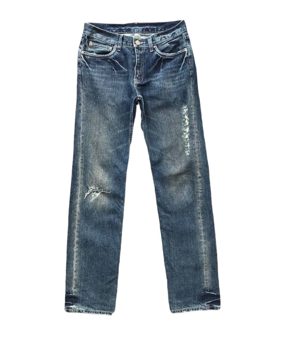 Takeo Kikuchi Vintage Takeo kikuchi Distressed denim japan Size US 30 / EU 46 - 2 Thumbnail