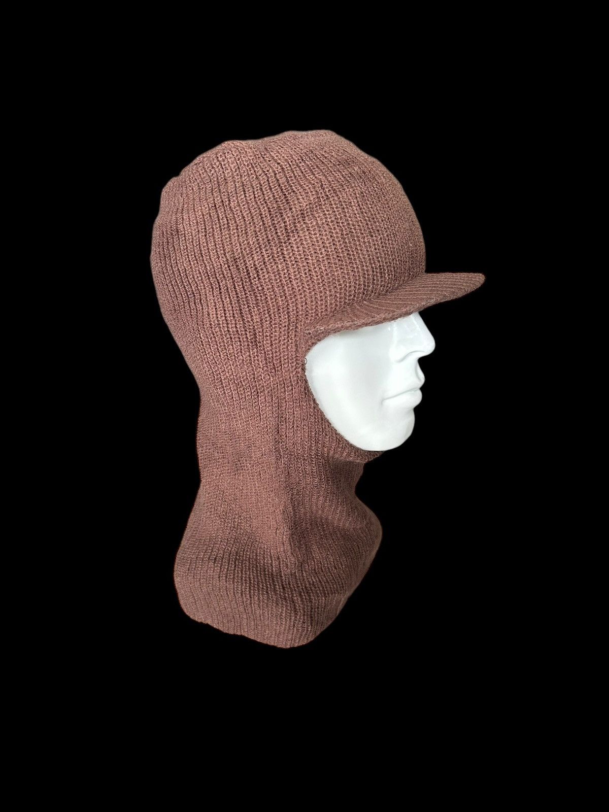 Japanese Brand × Kapital × Vintage Balaclava Masked Hats Japanese Style Knitt Rare ☠️🎌🎌 Size ONE SIZE - 3 Thumbnail