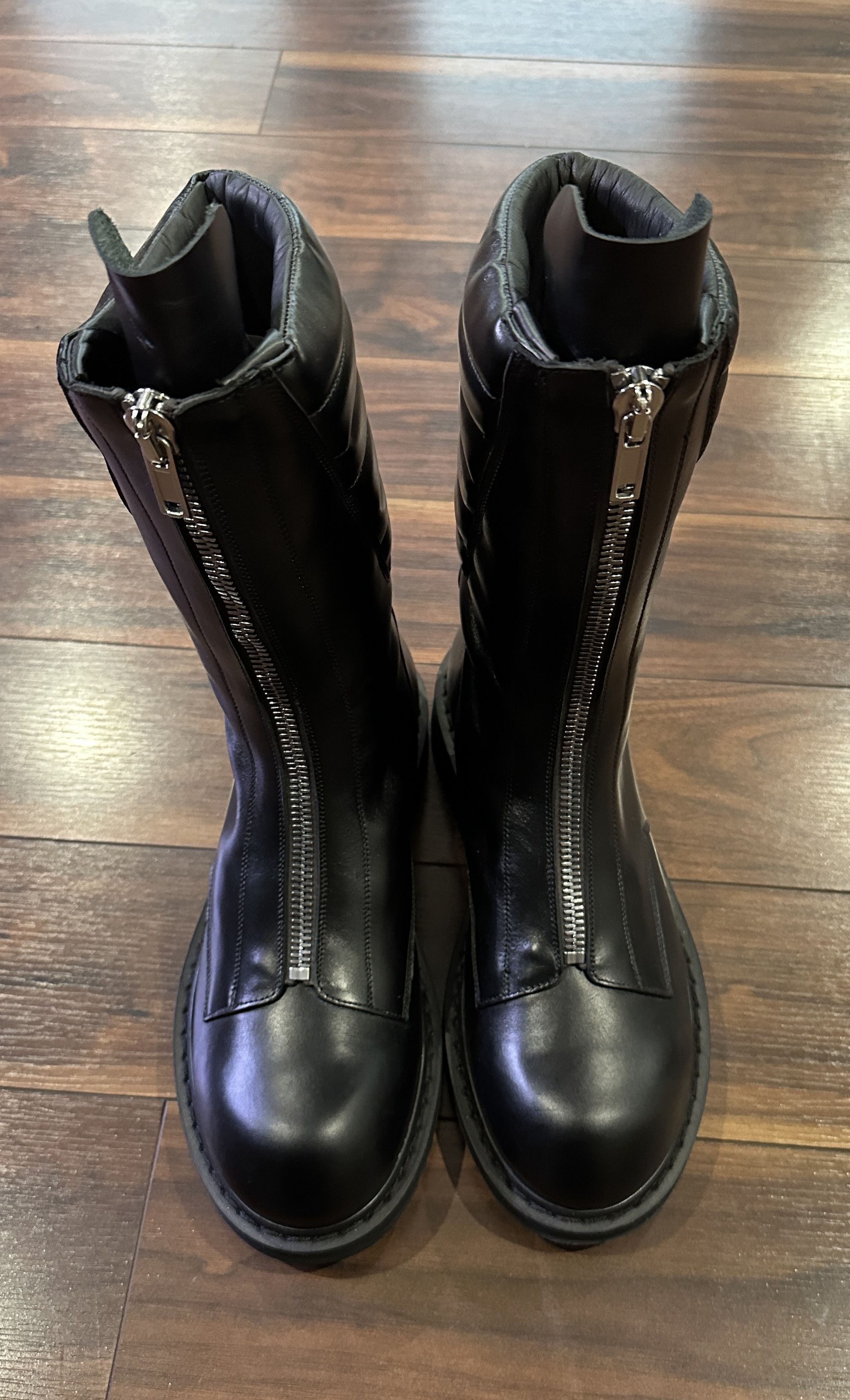Rick Owens - Basket Creeper leather boots Rick Owens