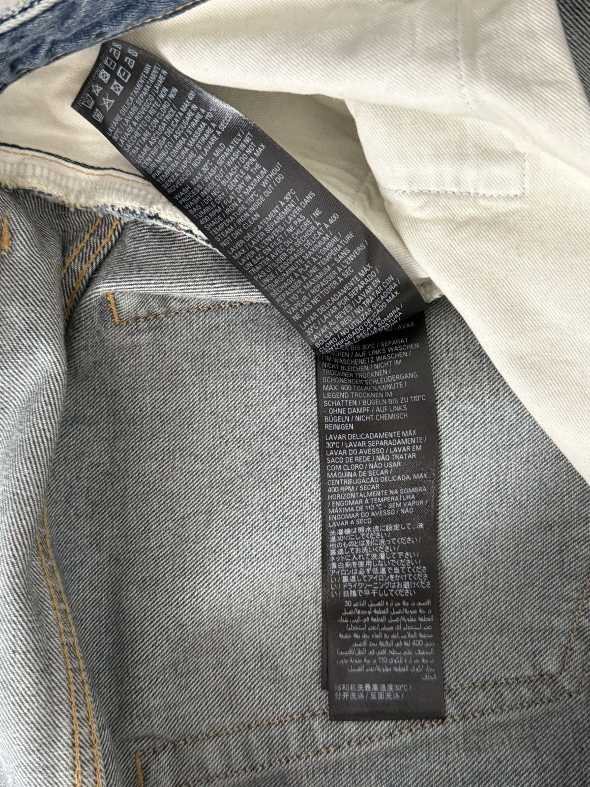 Balenciaga Balenciaga Distressed Mud Show Denim Sz.L Size US 36 / EU 52 - 9 Thumbnail
